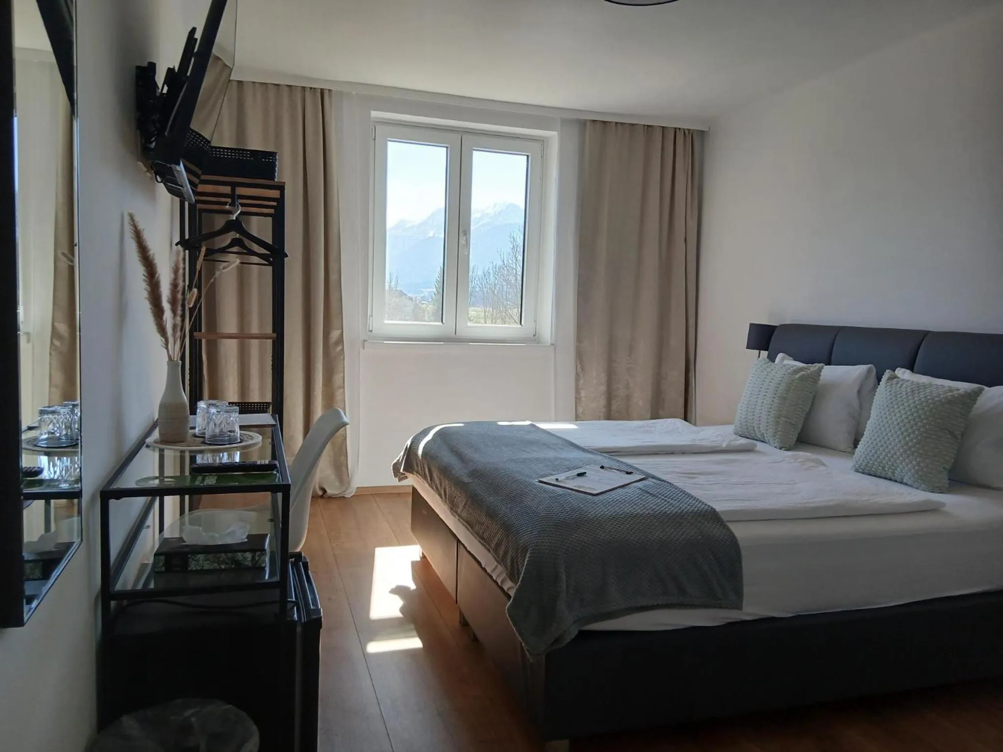 Bed in Hotel Fuchs & Hase SELF CHECK IN