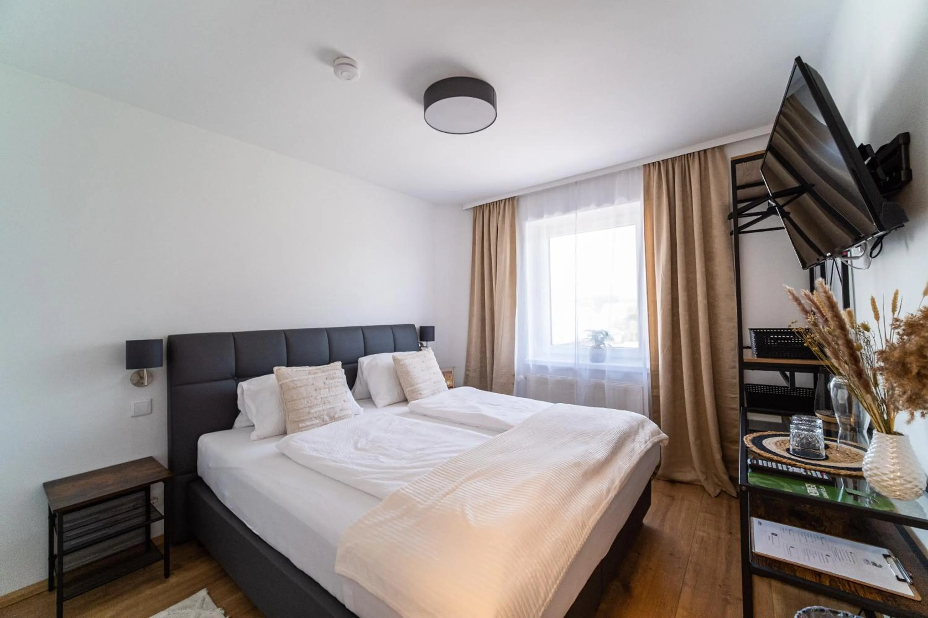 Bed in Hotel Fuchs & Hase SELF CHECK IN