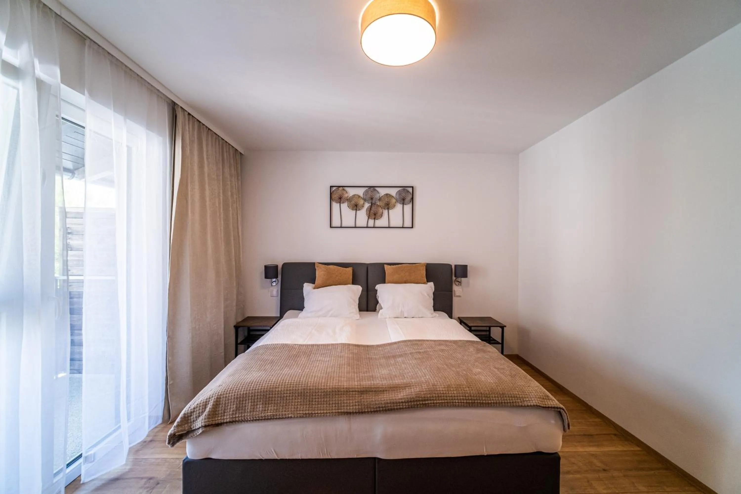 Bed in Hotel Fuchs & Hase SELF CHECK IN