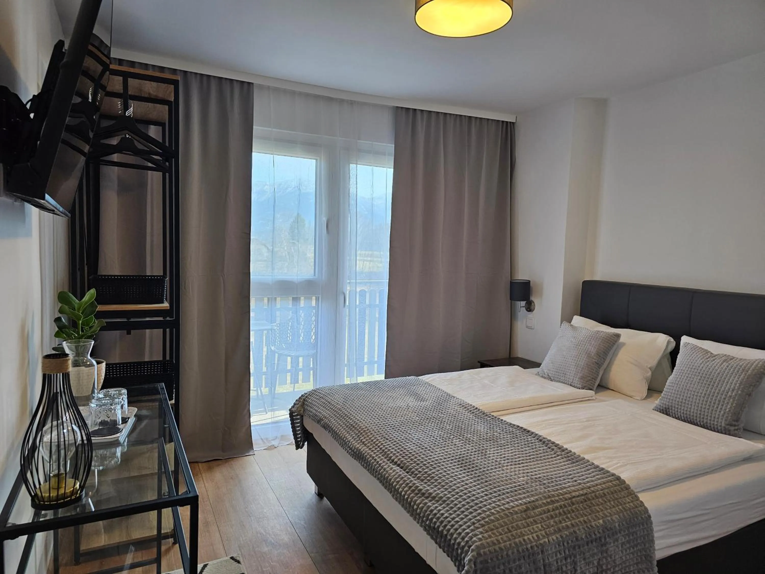 Bed in Hotel Fuchs & Hase SELF CHECK IN