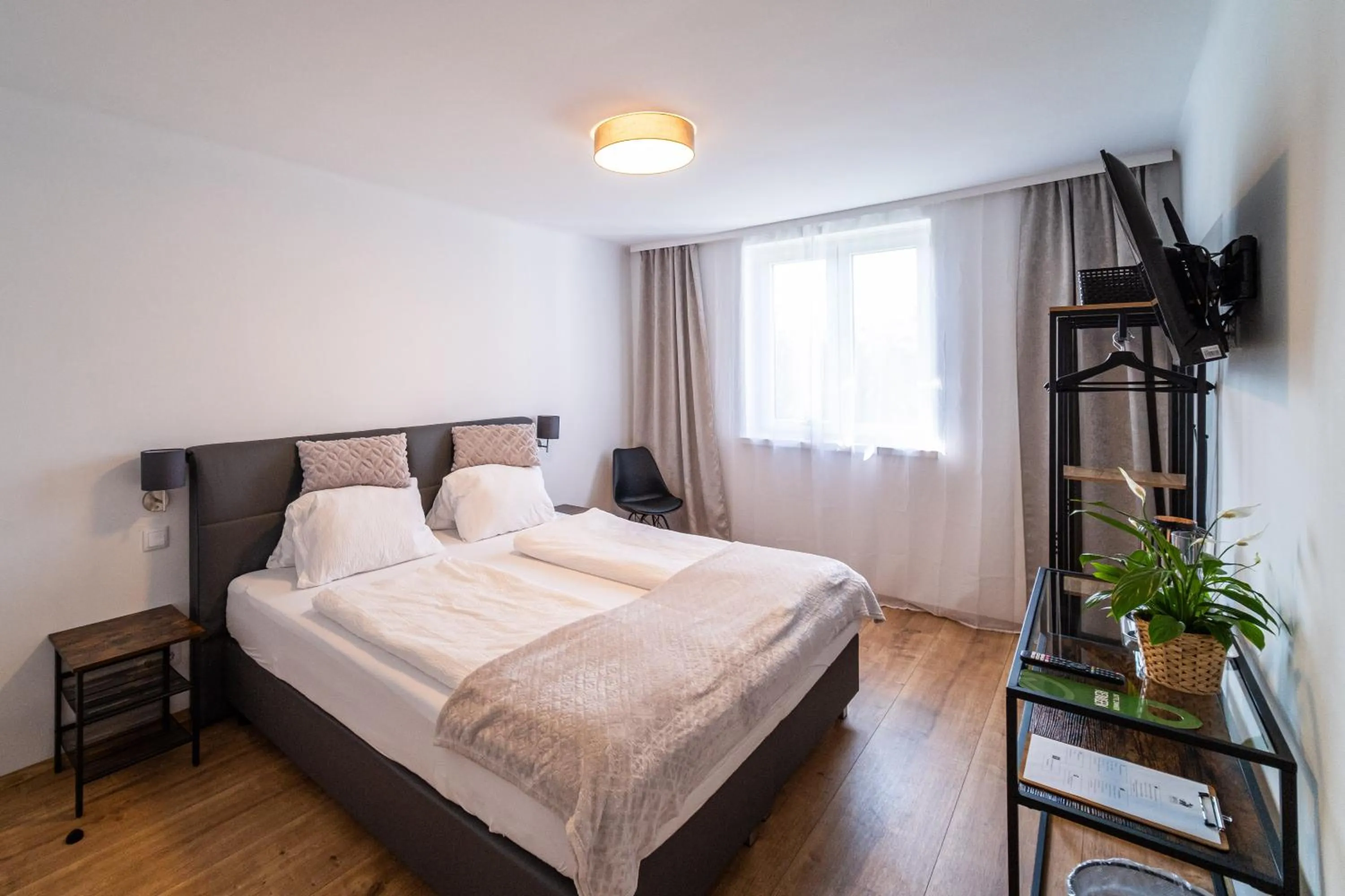 Bed in Hotel Fuchs & Hase SELF CHECK IN