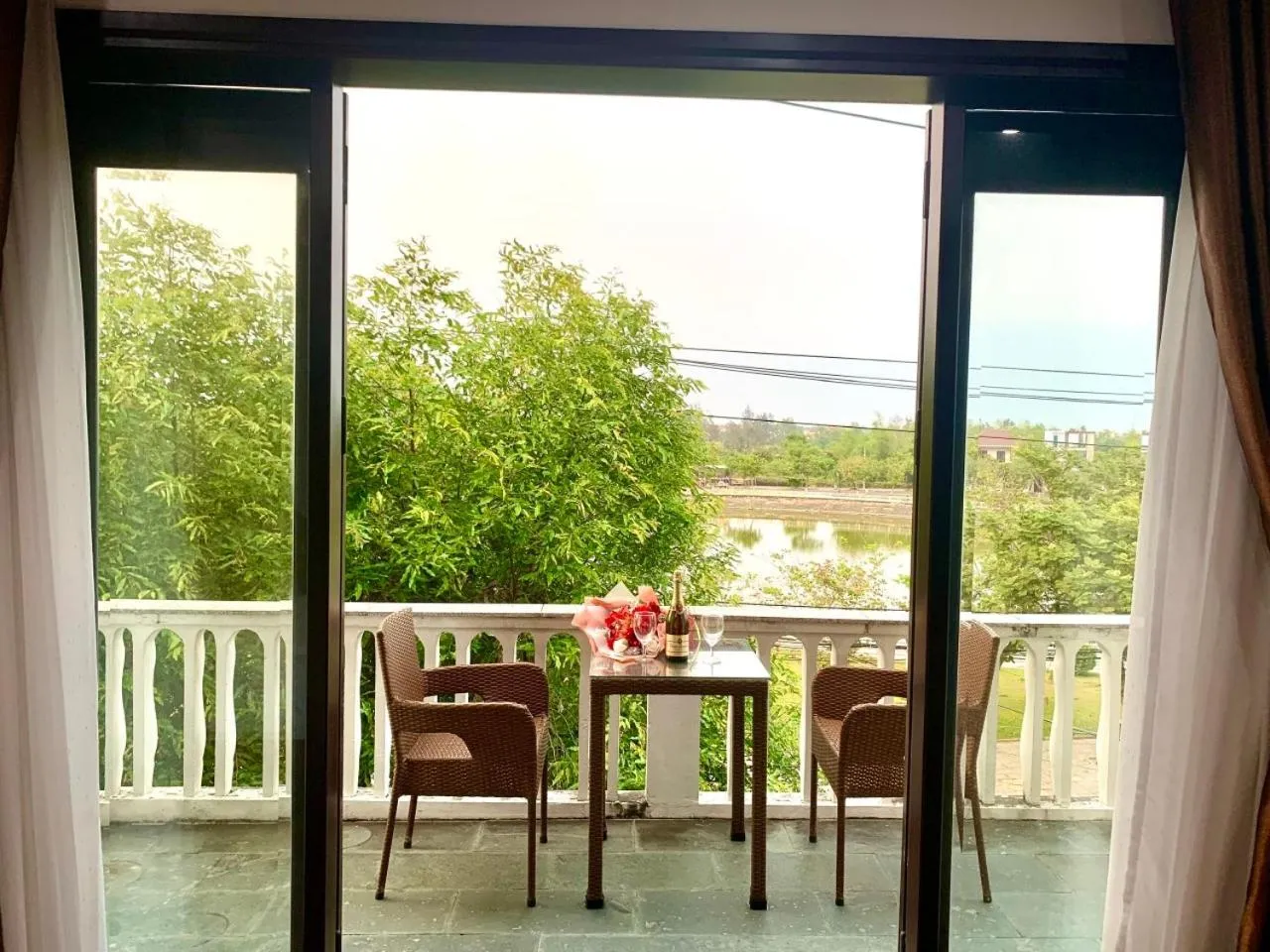 Balcony/Terrace in Hoi An Sun Lake Villa