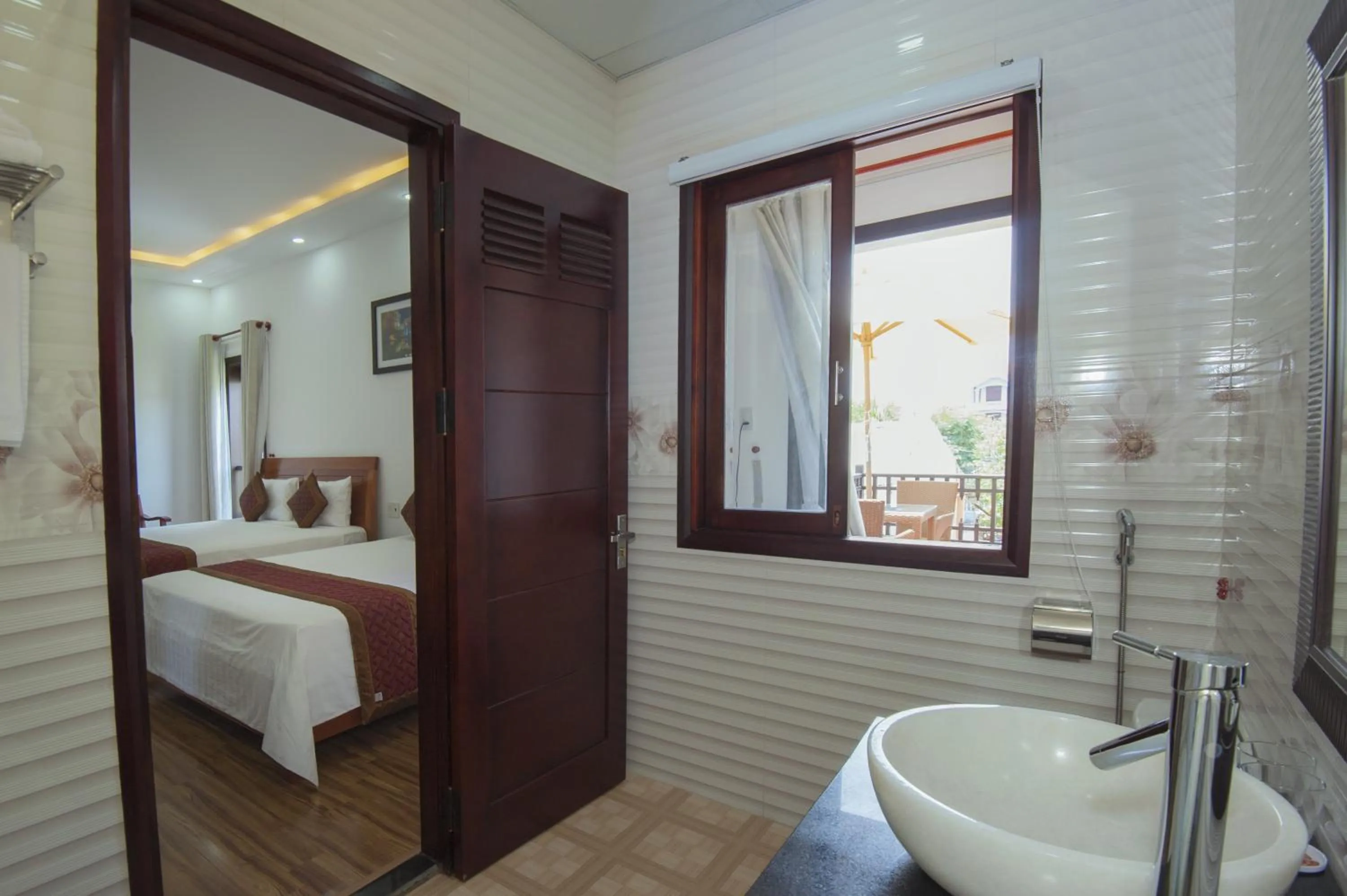 Bathroom, Bed in Hoi An Sun Lake Villa