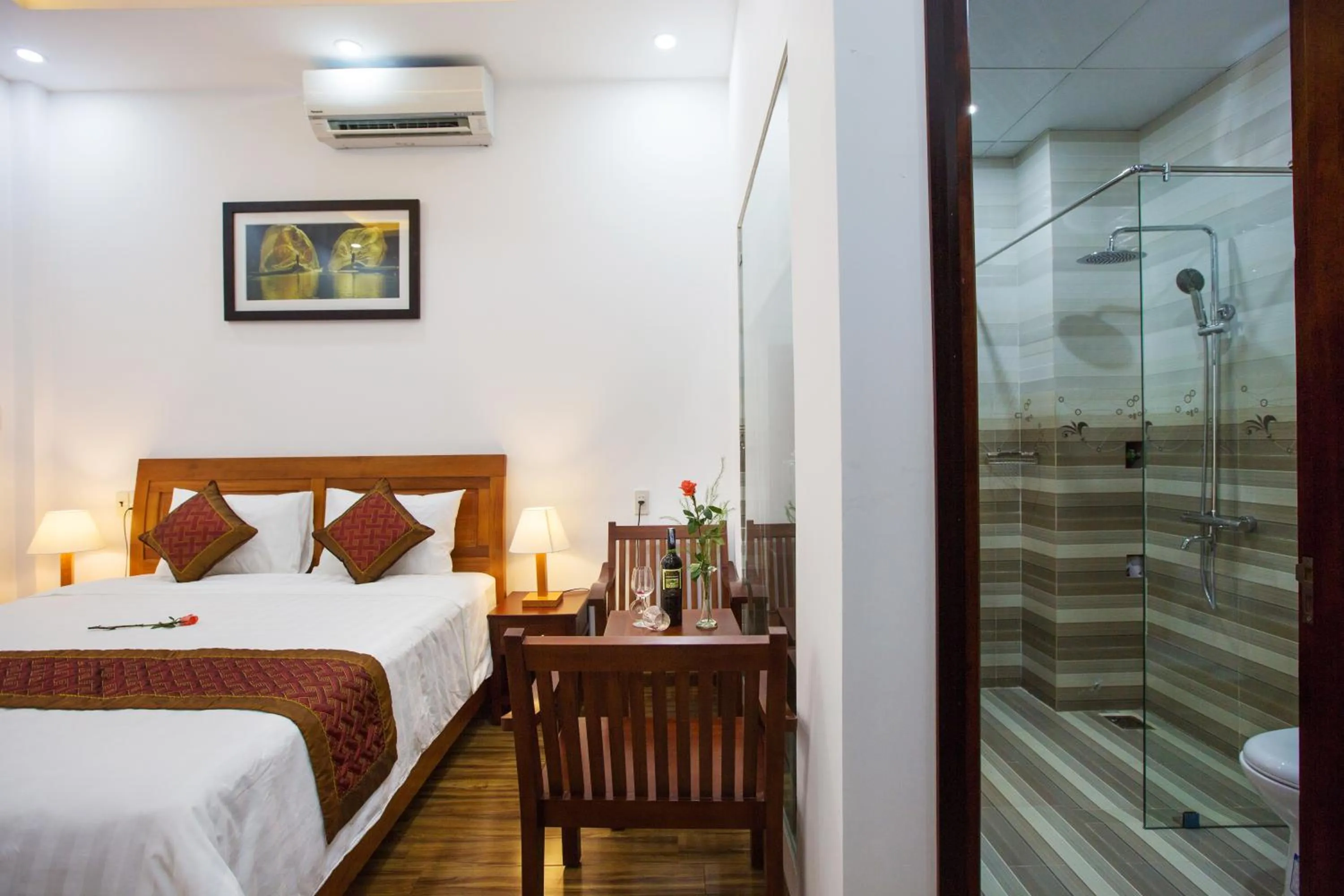 Bedroom, Bed in Hoi An Sun Lake Villa