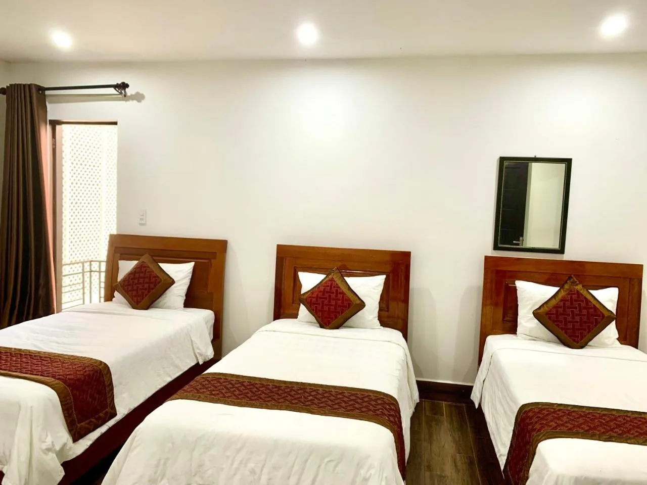 Bed in Hoi An Sun Lake Villa