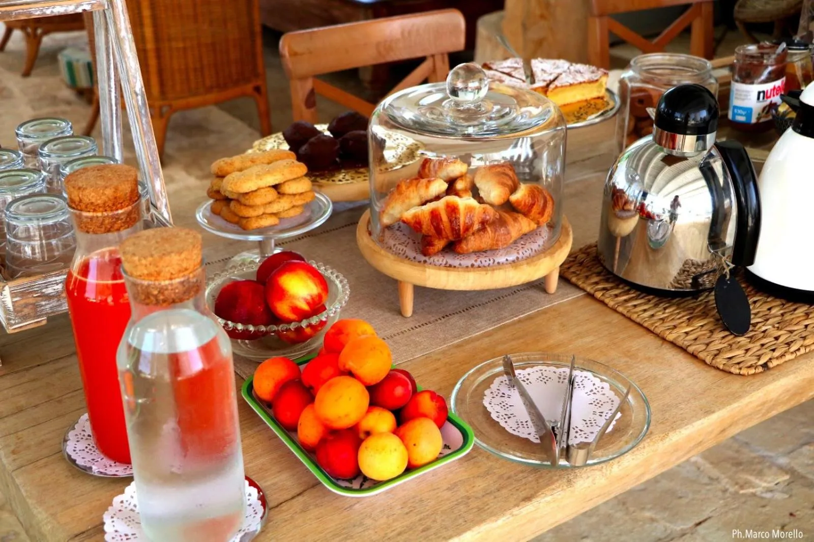 Breakfast in Tenuta del Lauro