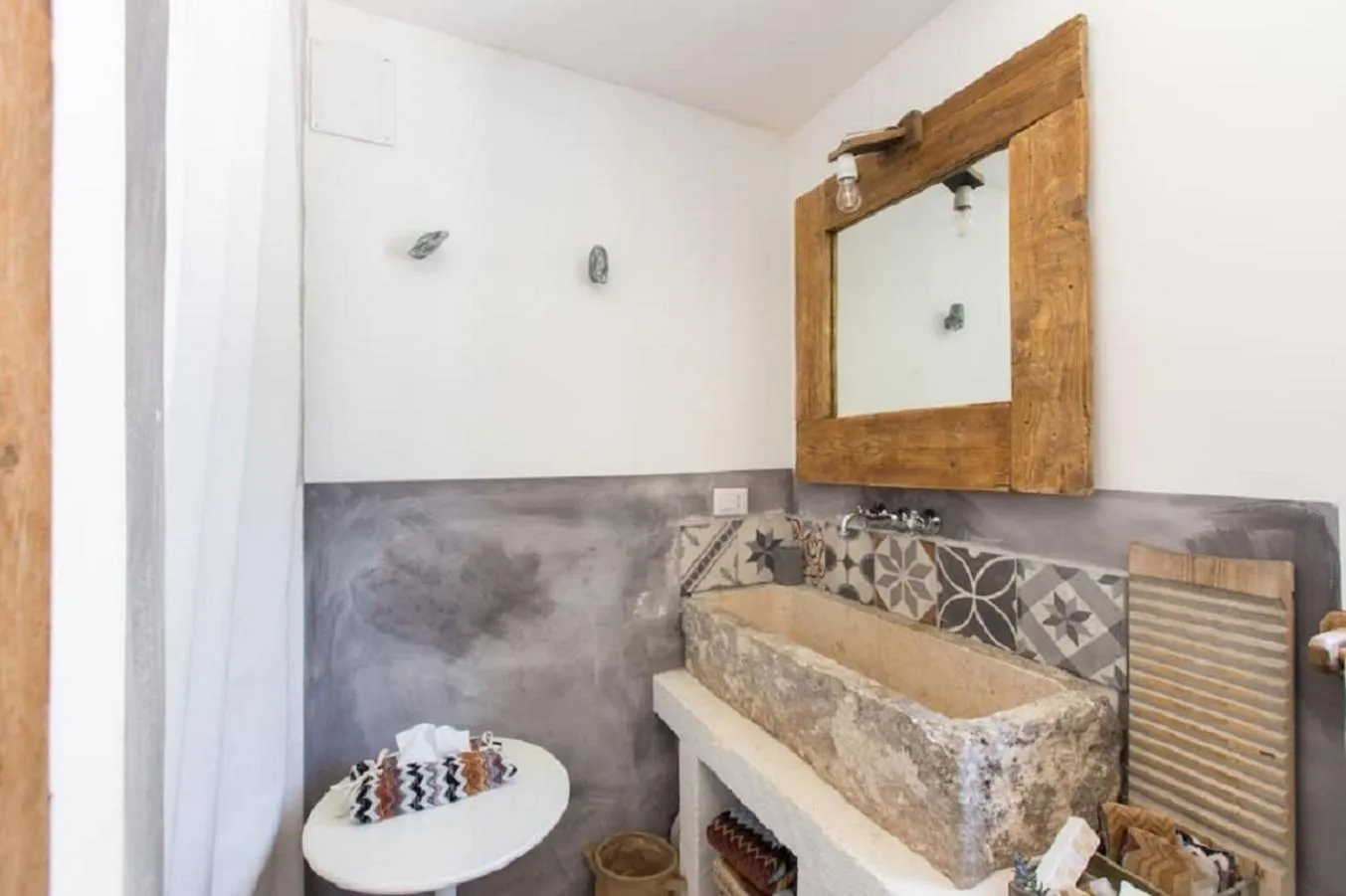 Bathroom in Tenuta del Lauro