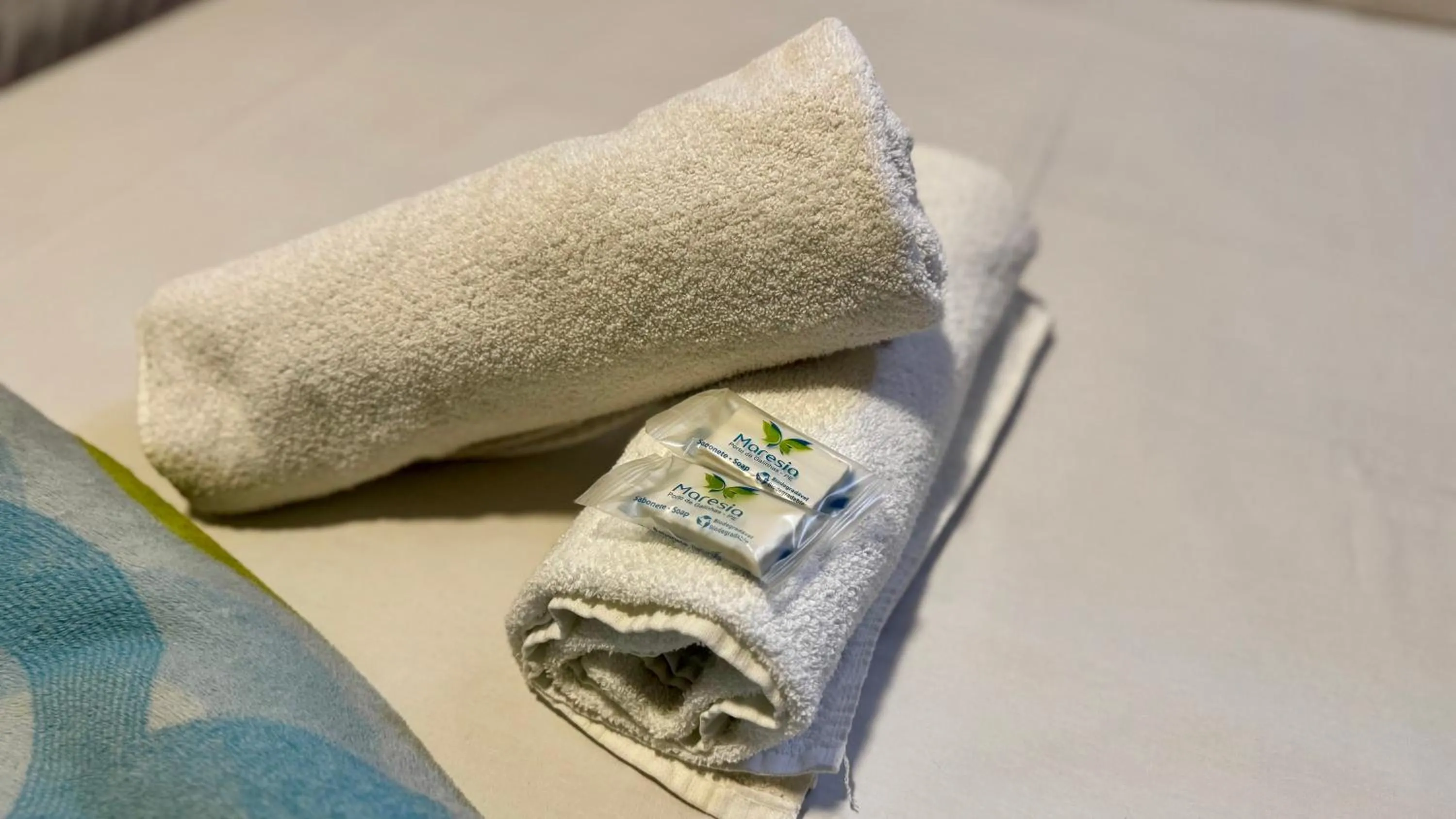 towels in Pousada Maresia Centro - Piscinas Naturais