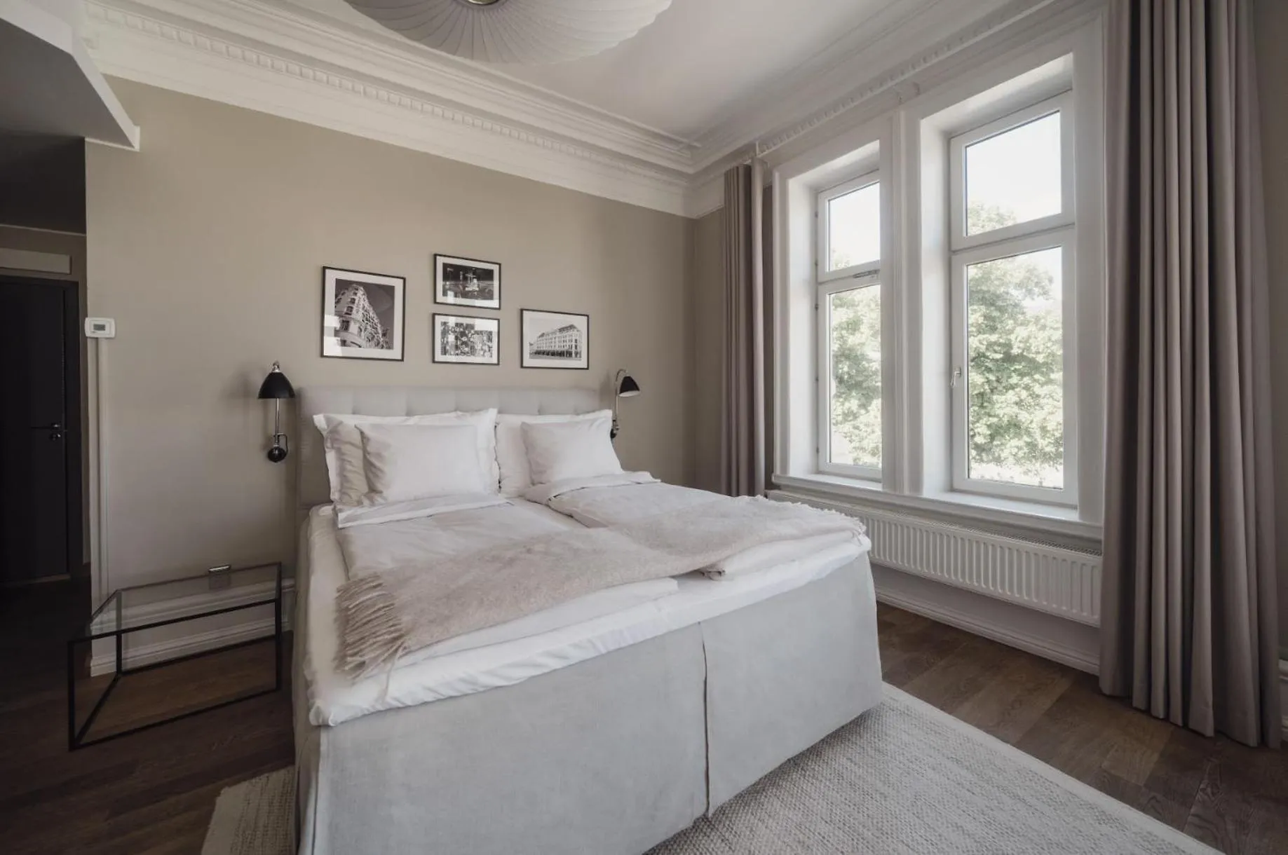 Bed in The Duxiana Malmö