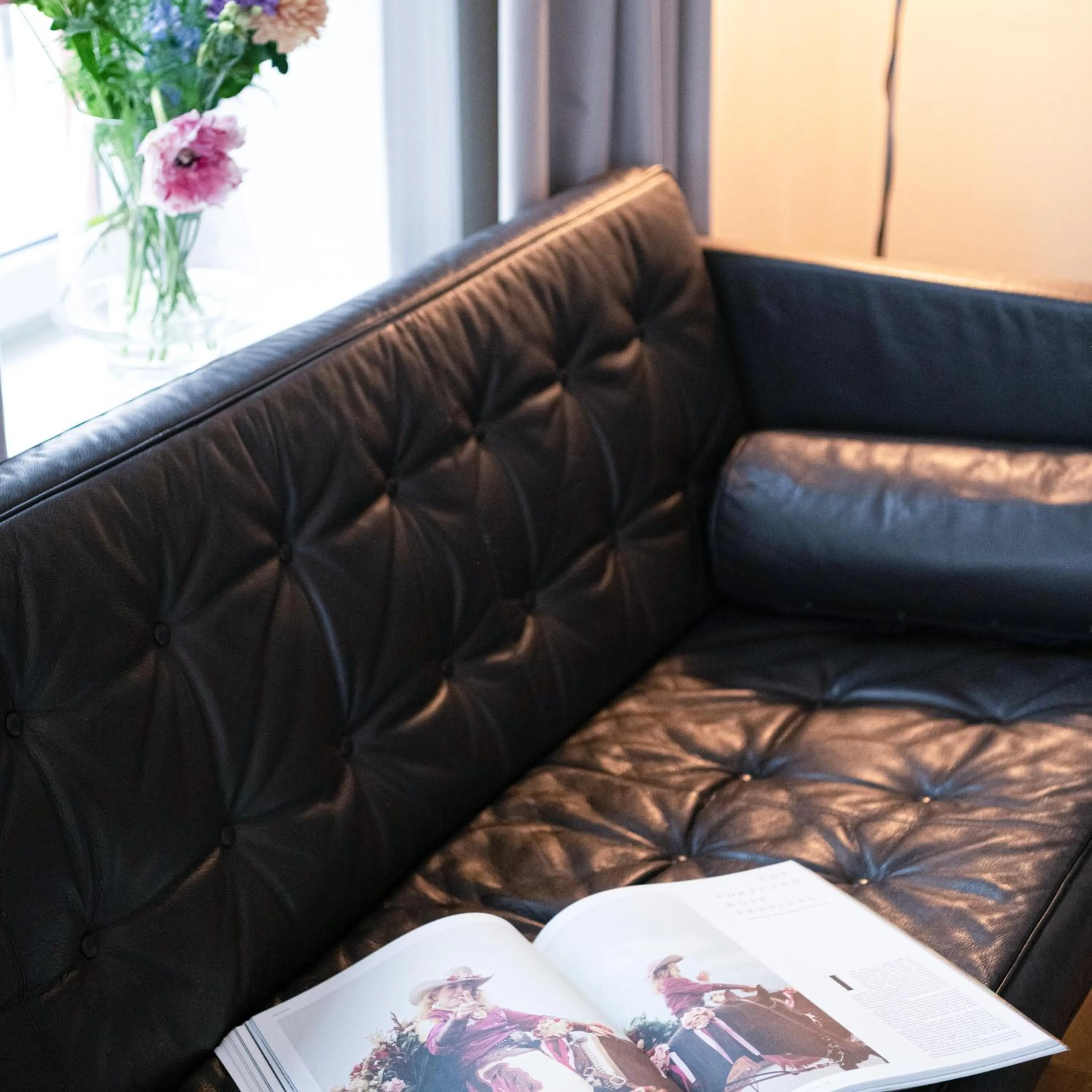 Living room in The Duxiana Malmö