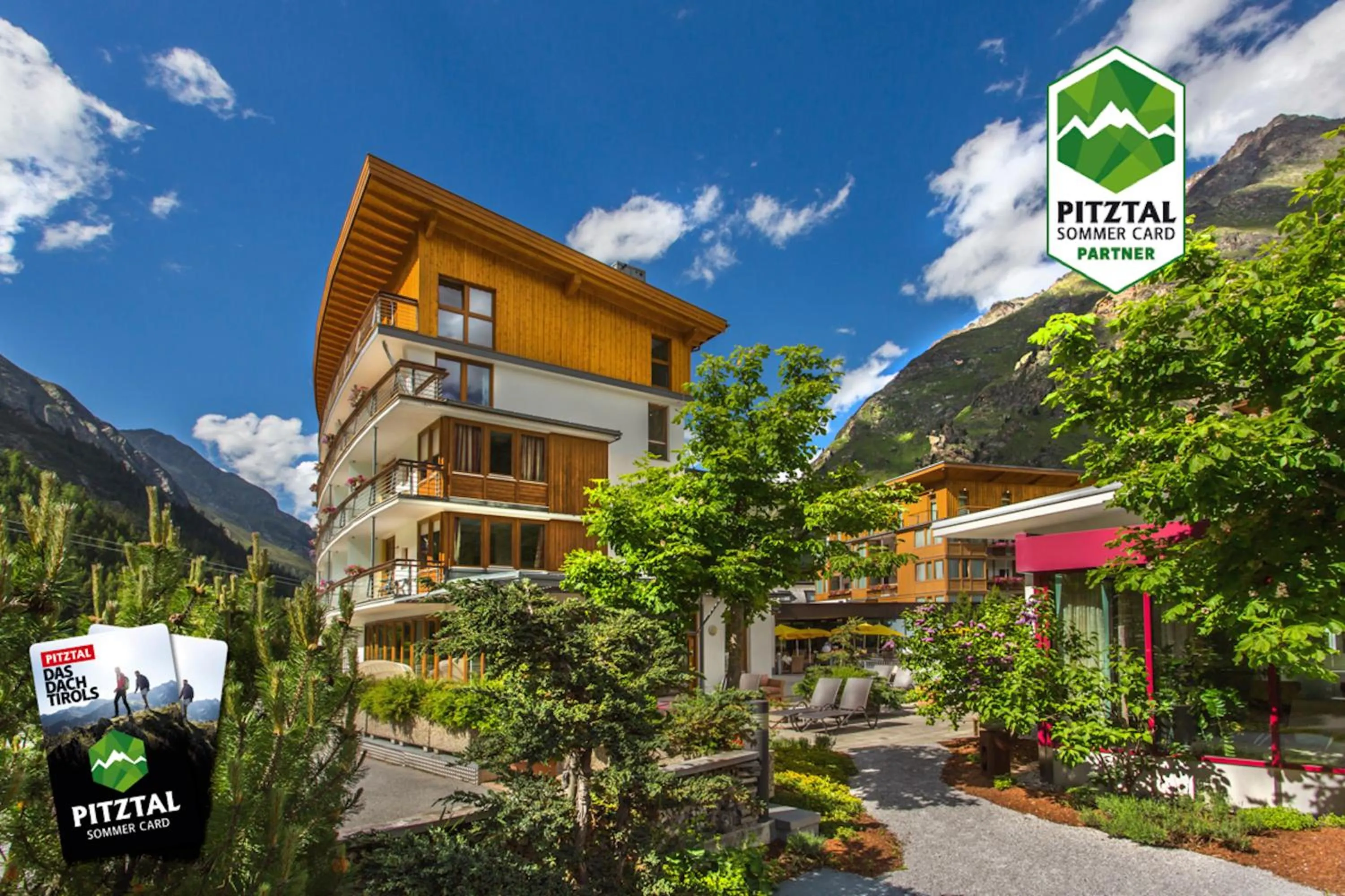 Property building in Hotel Vier Jahreszeiten