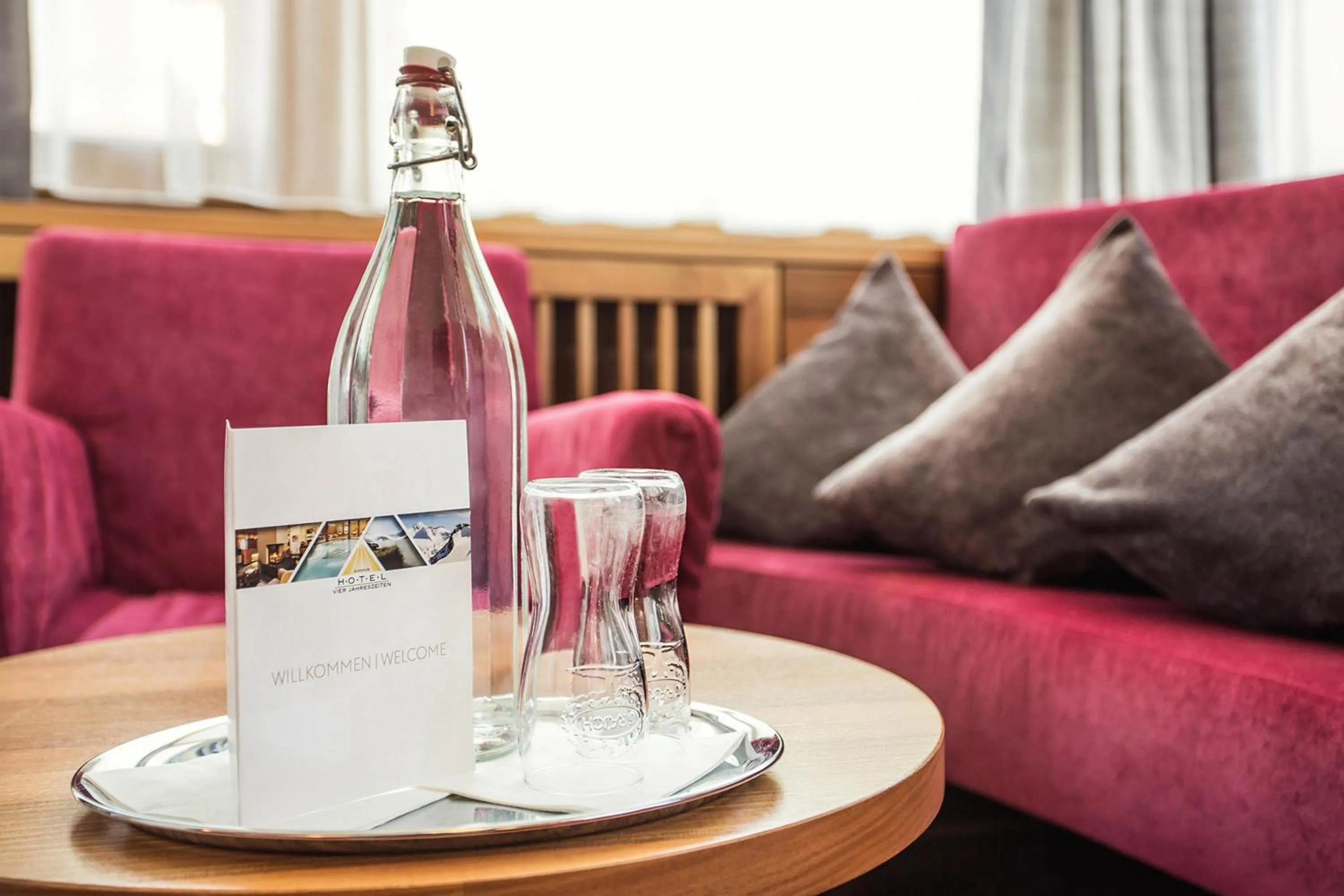 Decorative detail in Hotel Vier Jahreszeiten