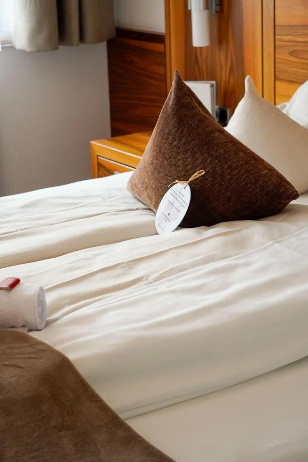 Bed in Hotel Vier Jahreszeiten