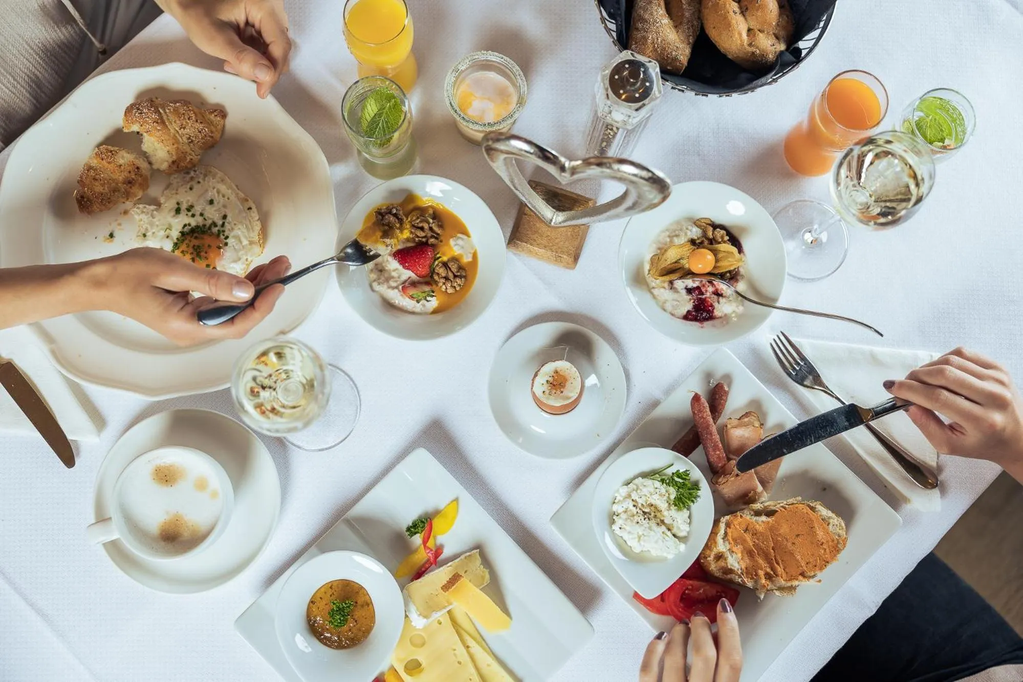 Breakfast in DAS VIER Sport,- und Wellnesshotel