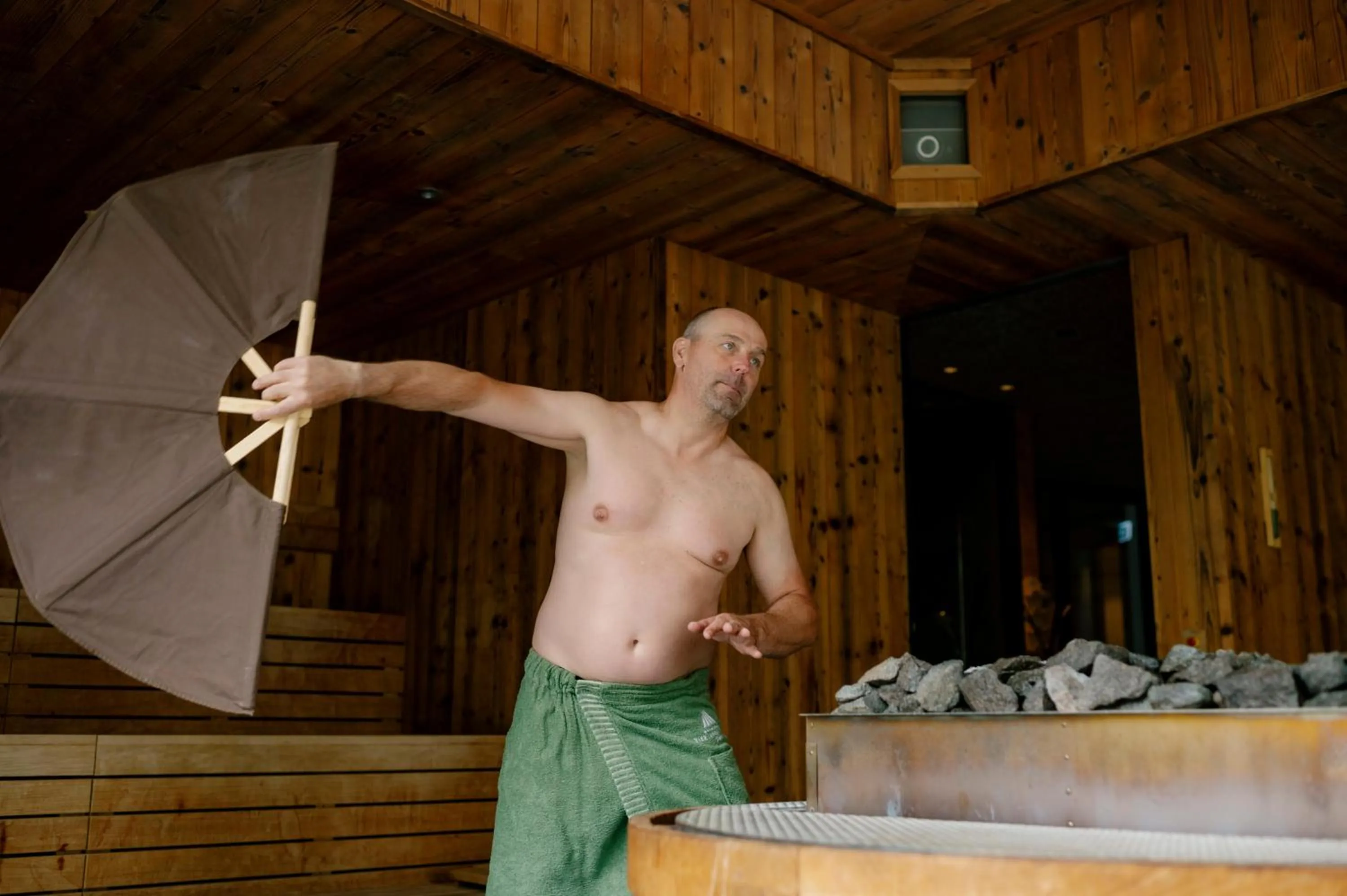 Sauna in DAS VIER Sport,- und Wellnesshotel