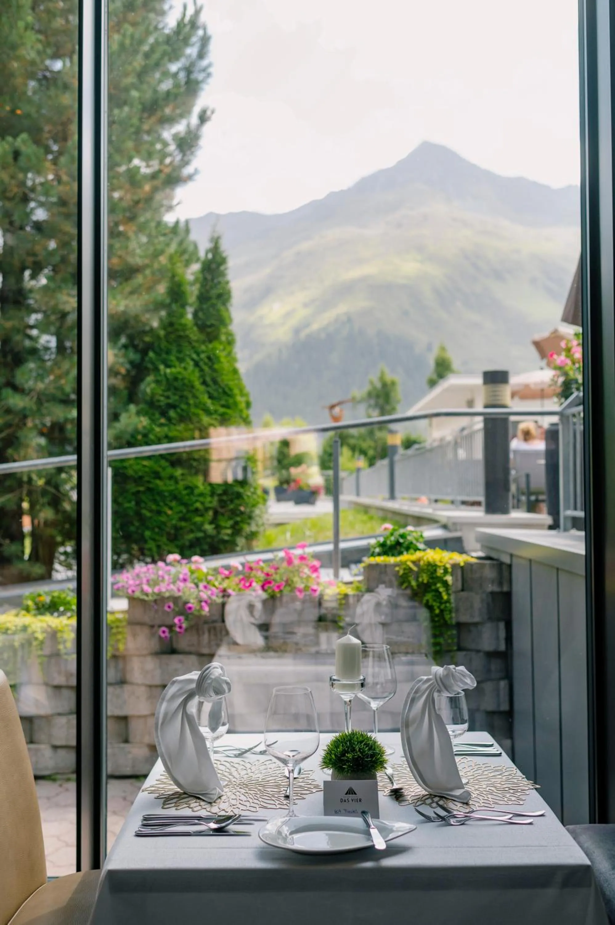 Restaurant/places to eat in DAS VIER Sport,- und Wellnesshotel