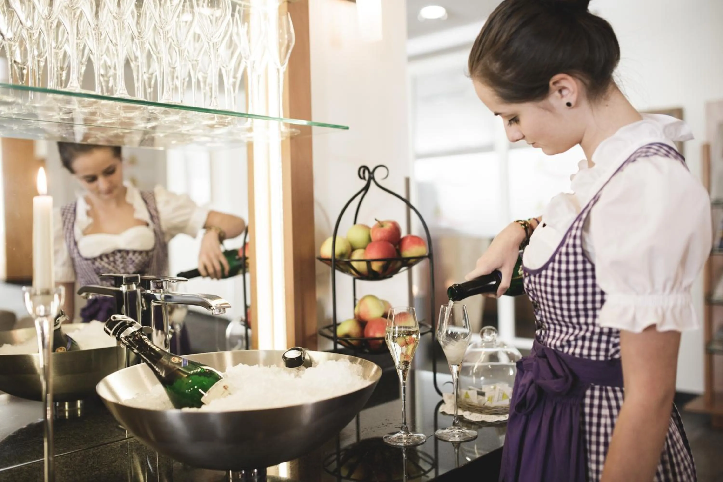 Restaurant/places to eat in Hotel Vier Jahreszeiten