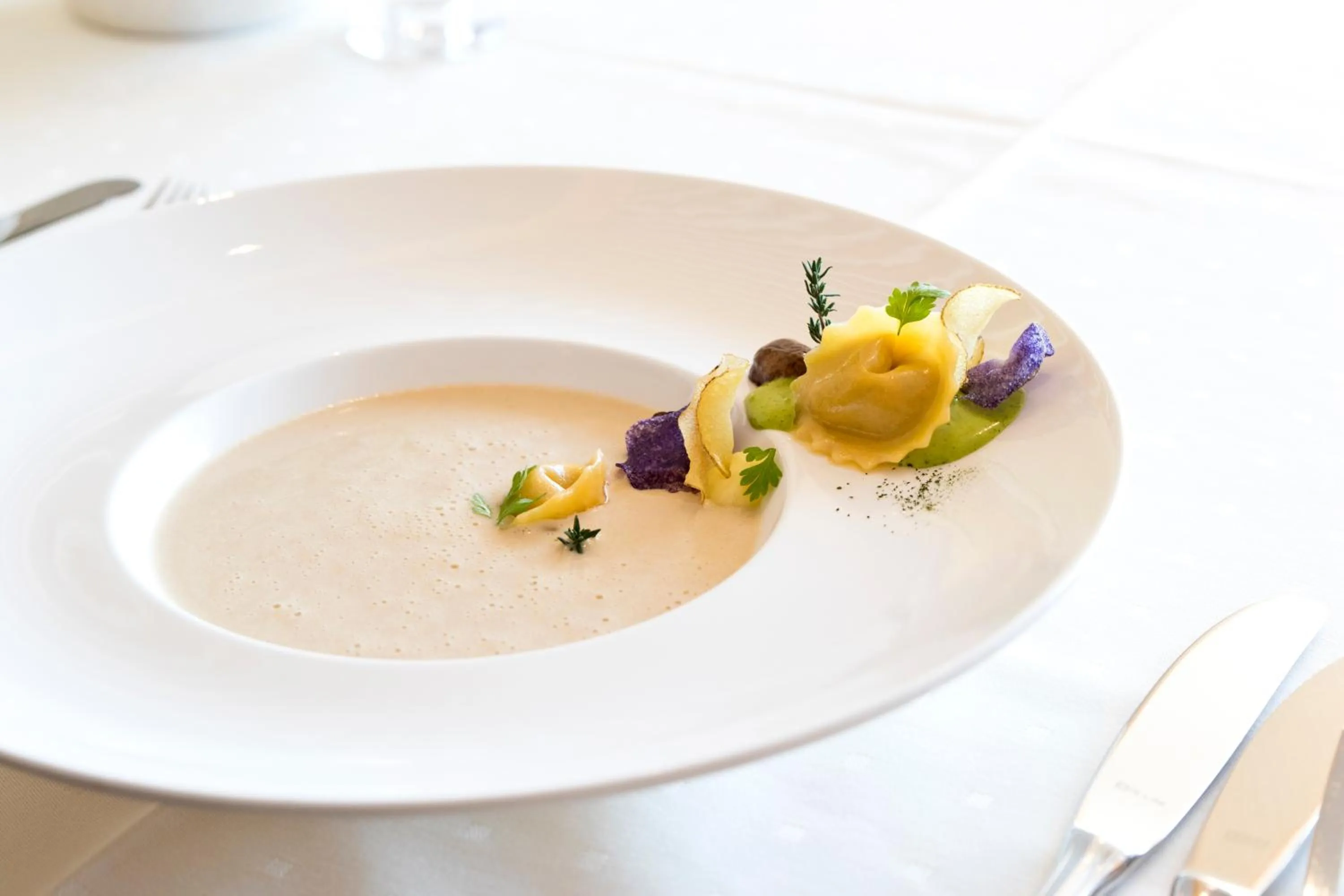 Food close-up in SPA & Naturhotel Outside