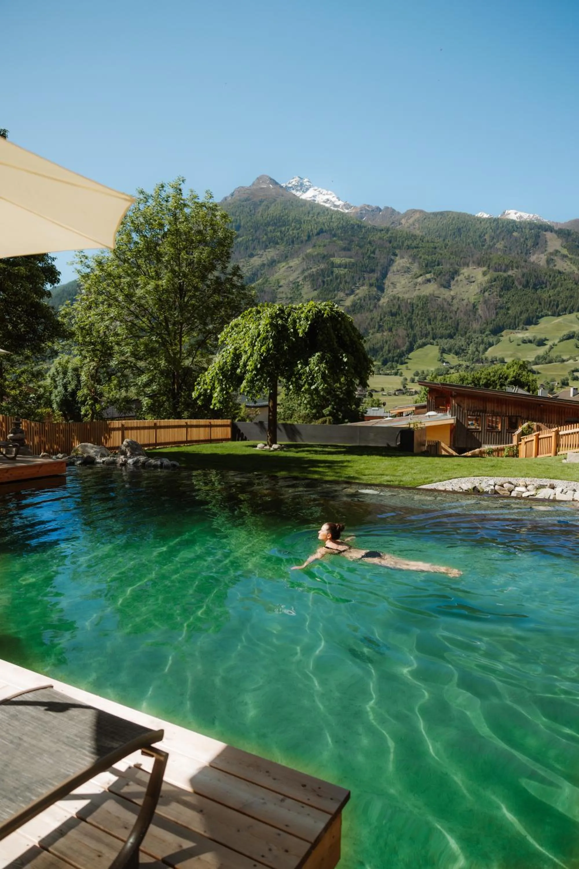 Swimming pool in SPA & Naturhotel Outside
