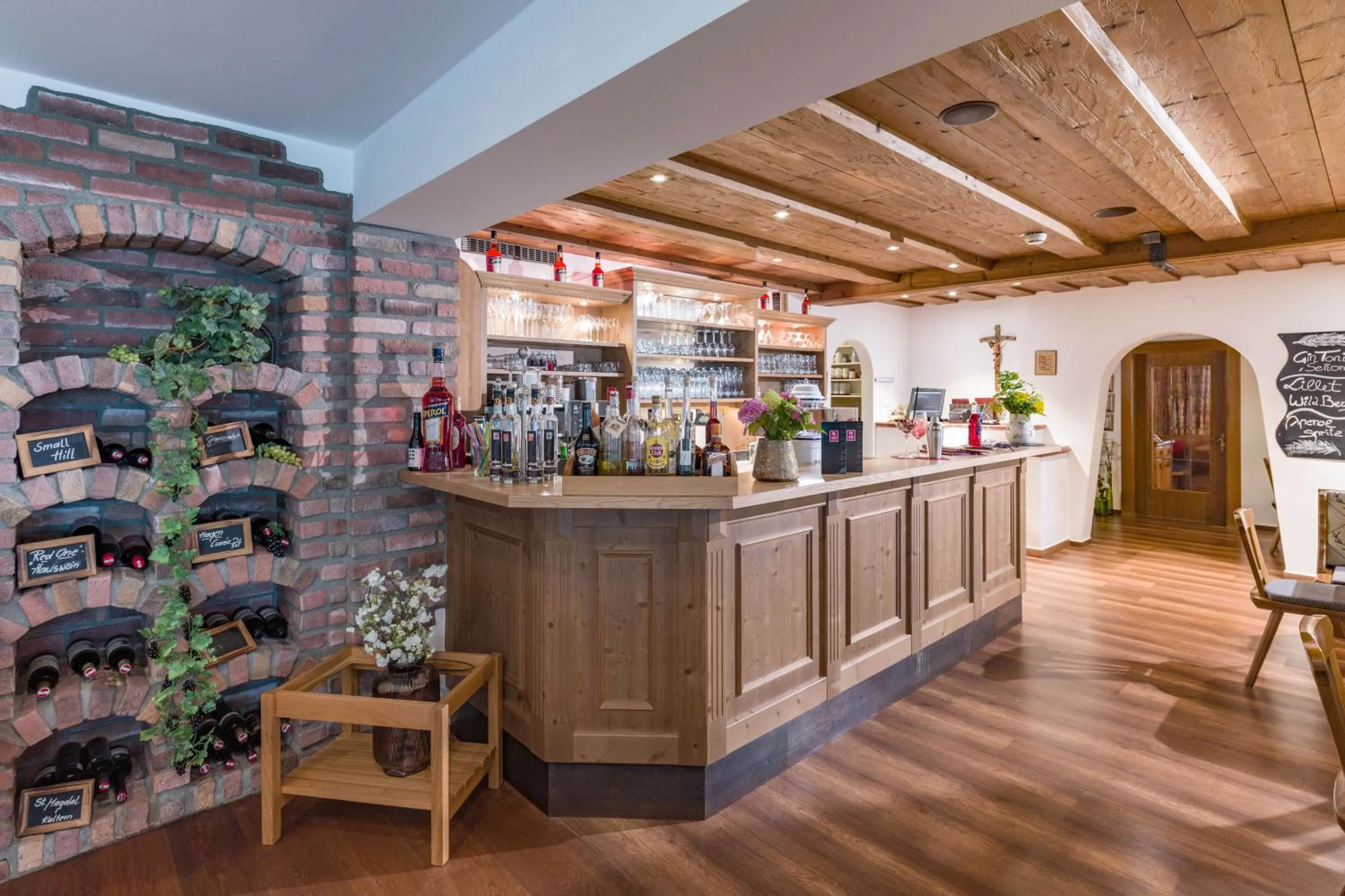 Lounge or bar in Hotel Landhaus Zillertal