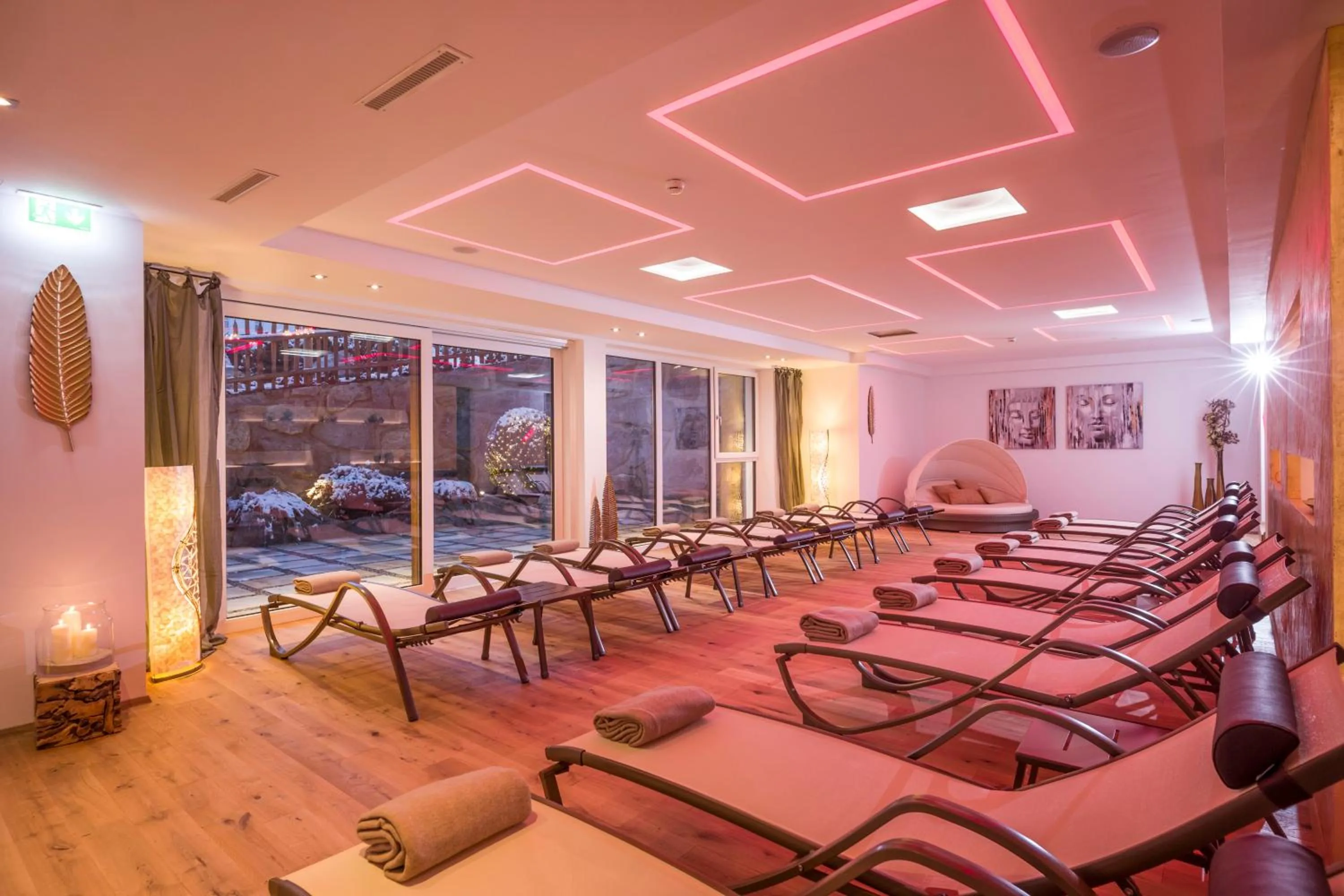 Spa and wellness centre/facilities in Hotel Landhaus Zillertal