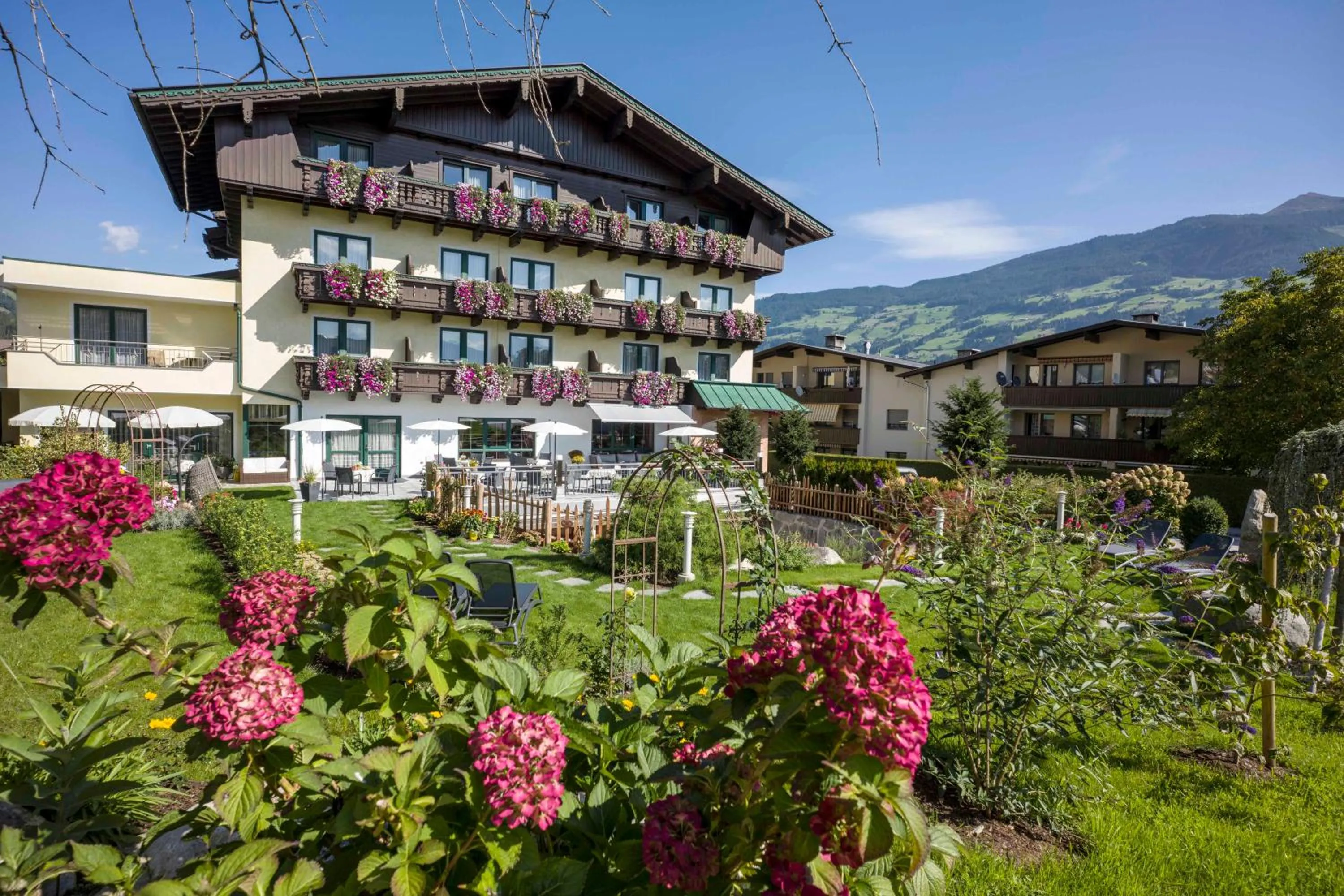 Property building in Hotel Landhaus Zillertal
