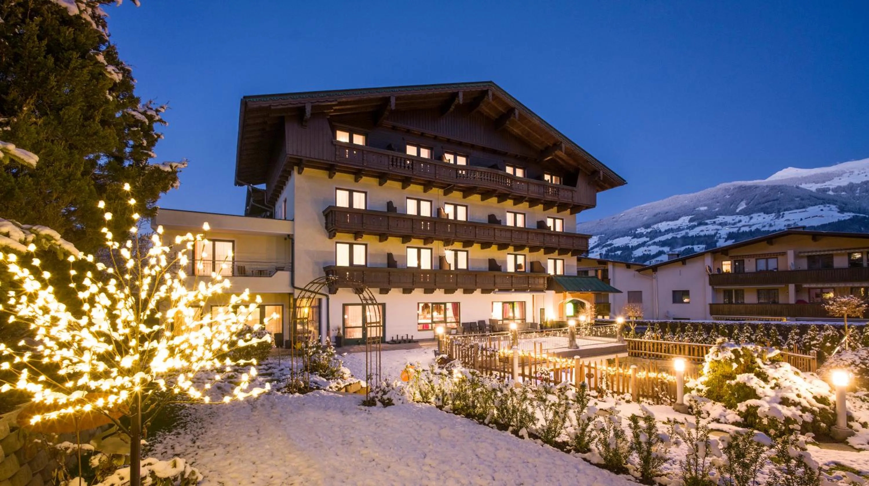 Property building in Hotel Landhaus Zillertal