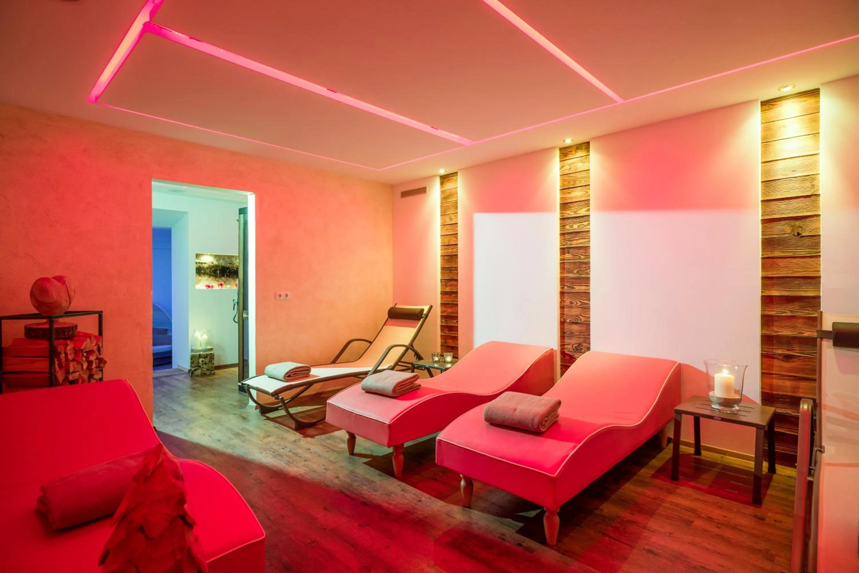 Sauna in Hotel Landhaus Zillertal