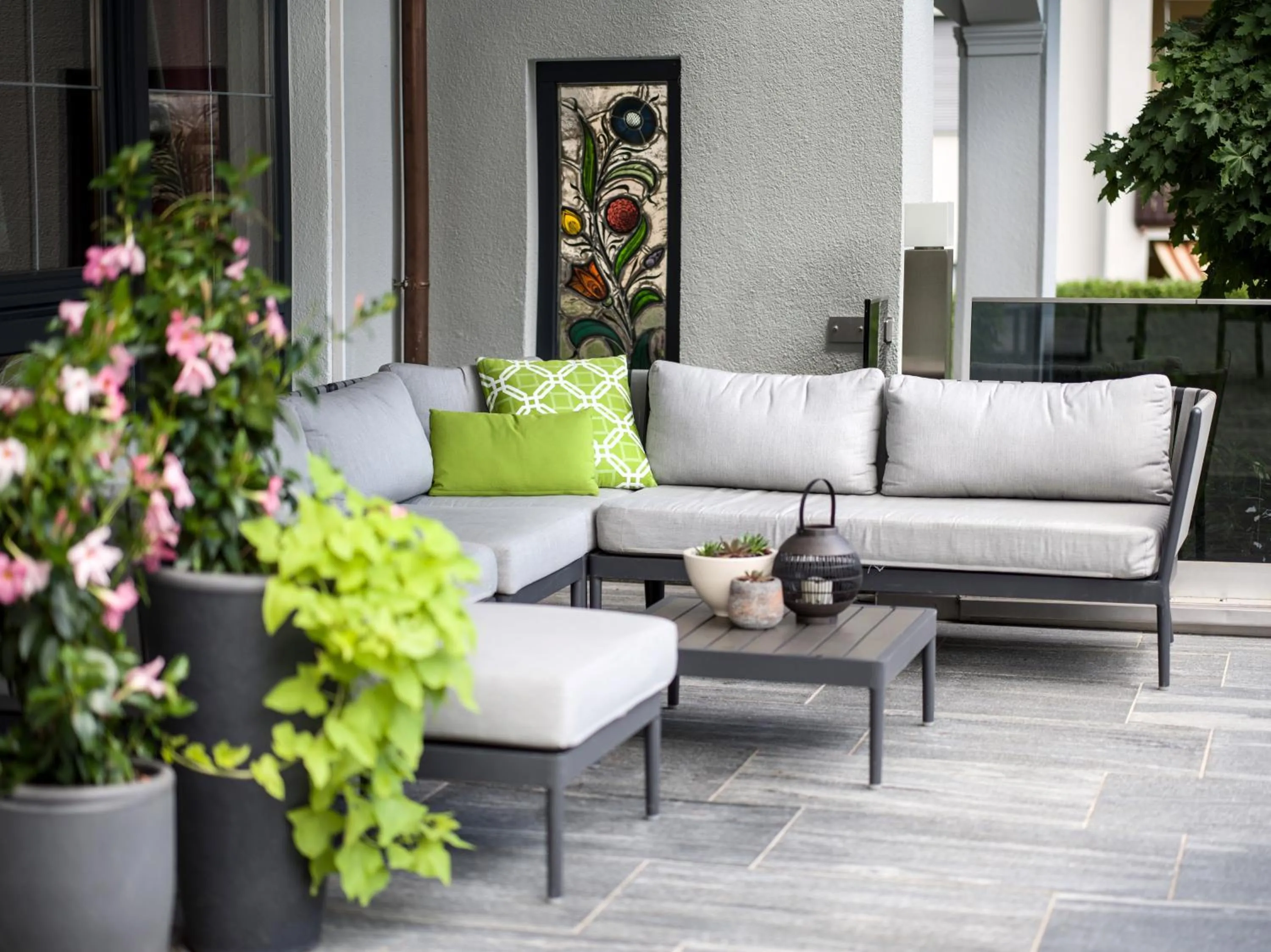 Garden in Hotel Landhaus Zillertal