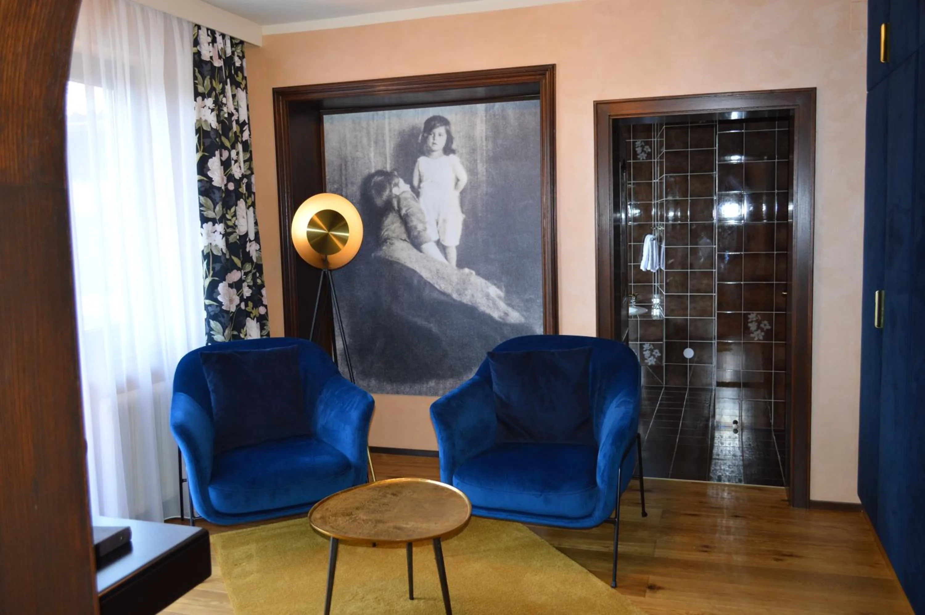 Seating area in Landidyll-Hotel Nudelbacher