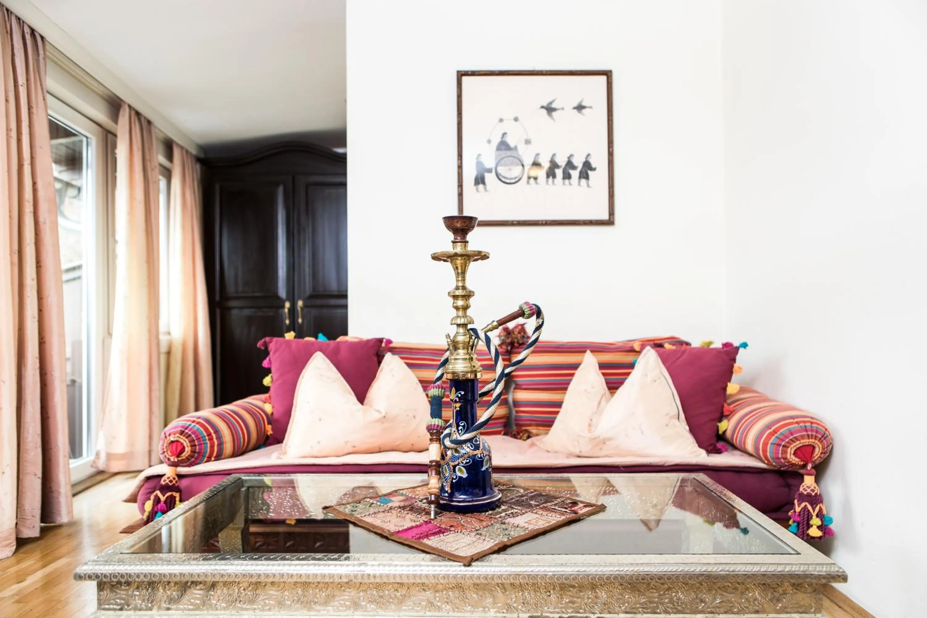 Seating area in Landidyll-Hotel Nudelbacher