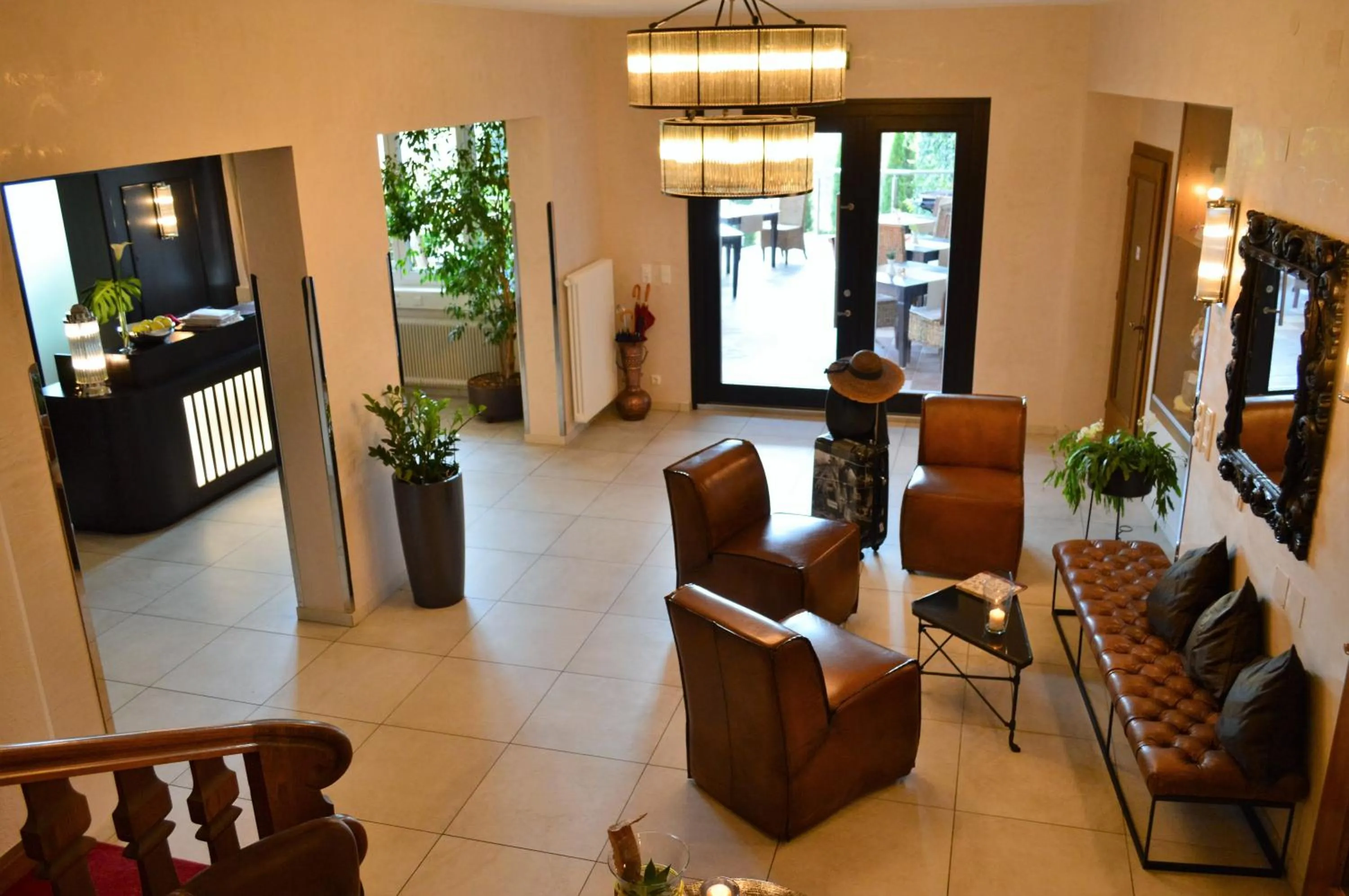 Lobby or reception in Landidyll-Hotel Nudelbacher