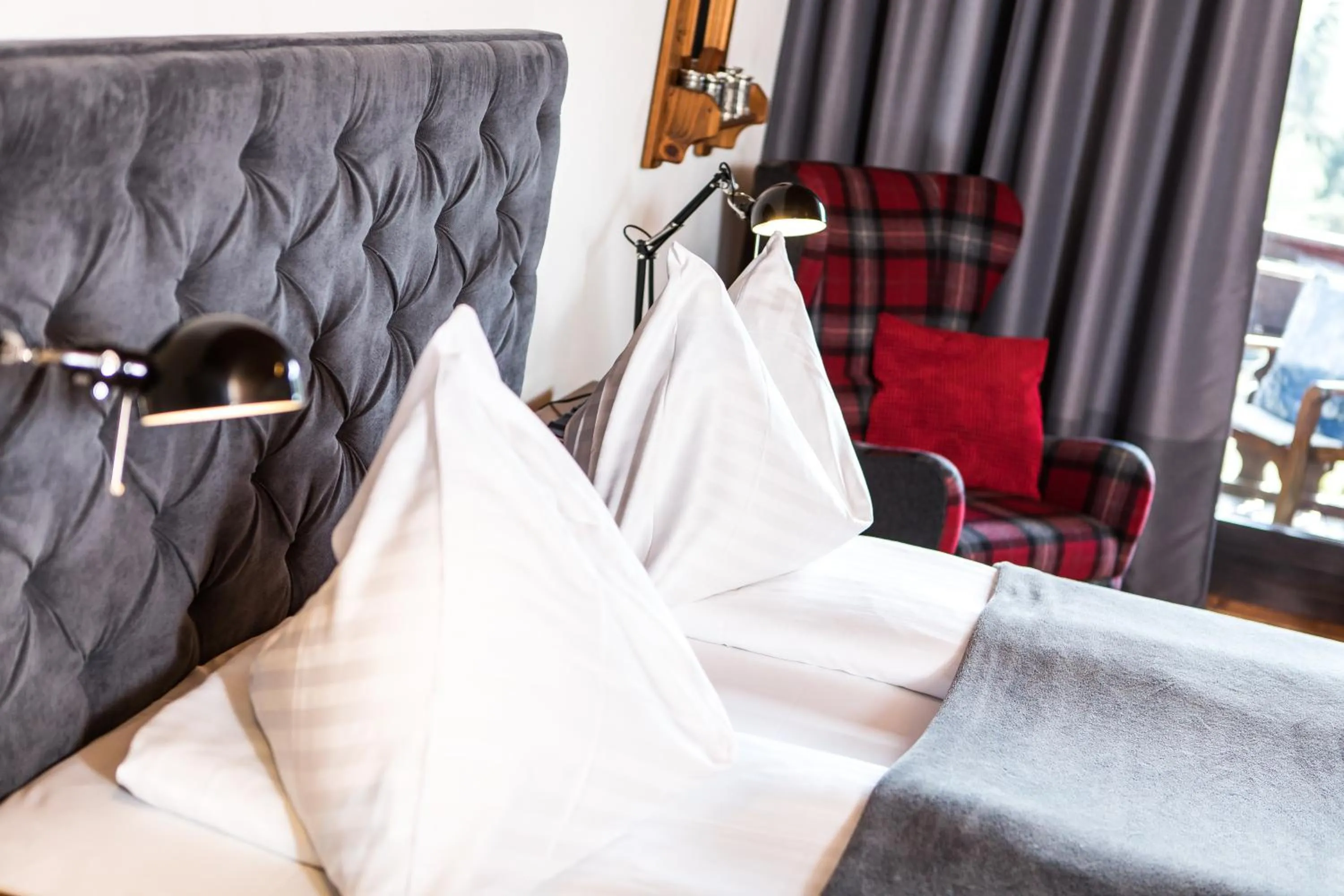 Bedroom, Bed in Landidyll-Hotel Nudelbacher