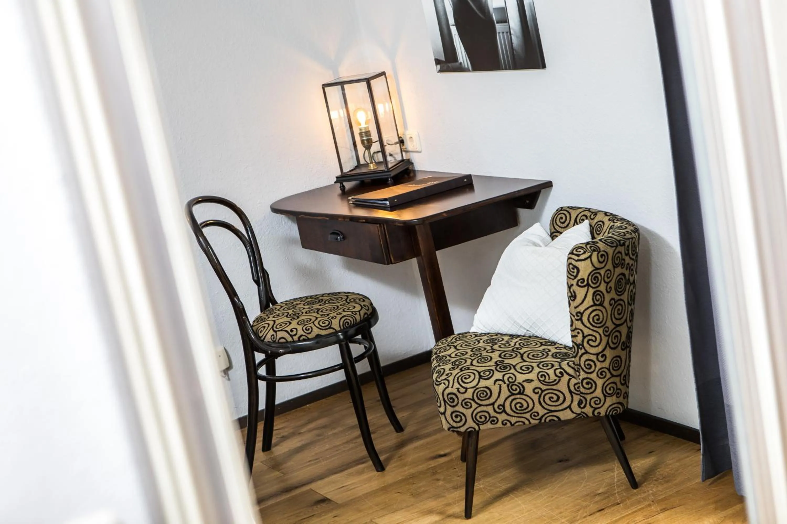 Seating area in Landidyll-Hotel Nudelbacher