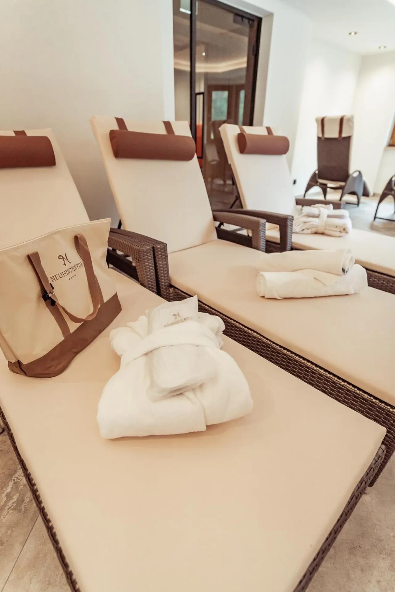 Spa and wellness centre/facilities in Hotel Neuhintertux 4 Sterne superior