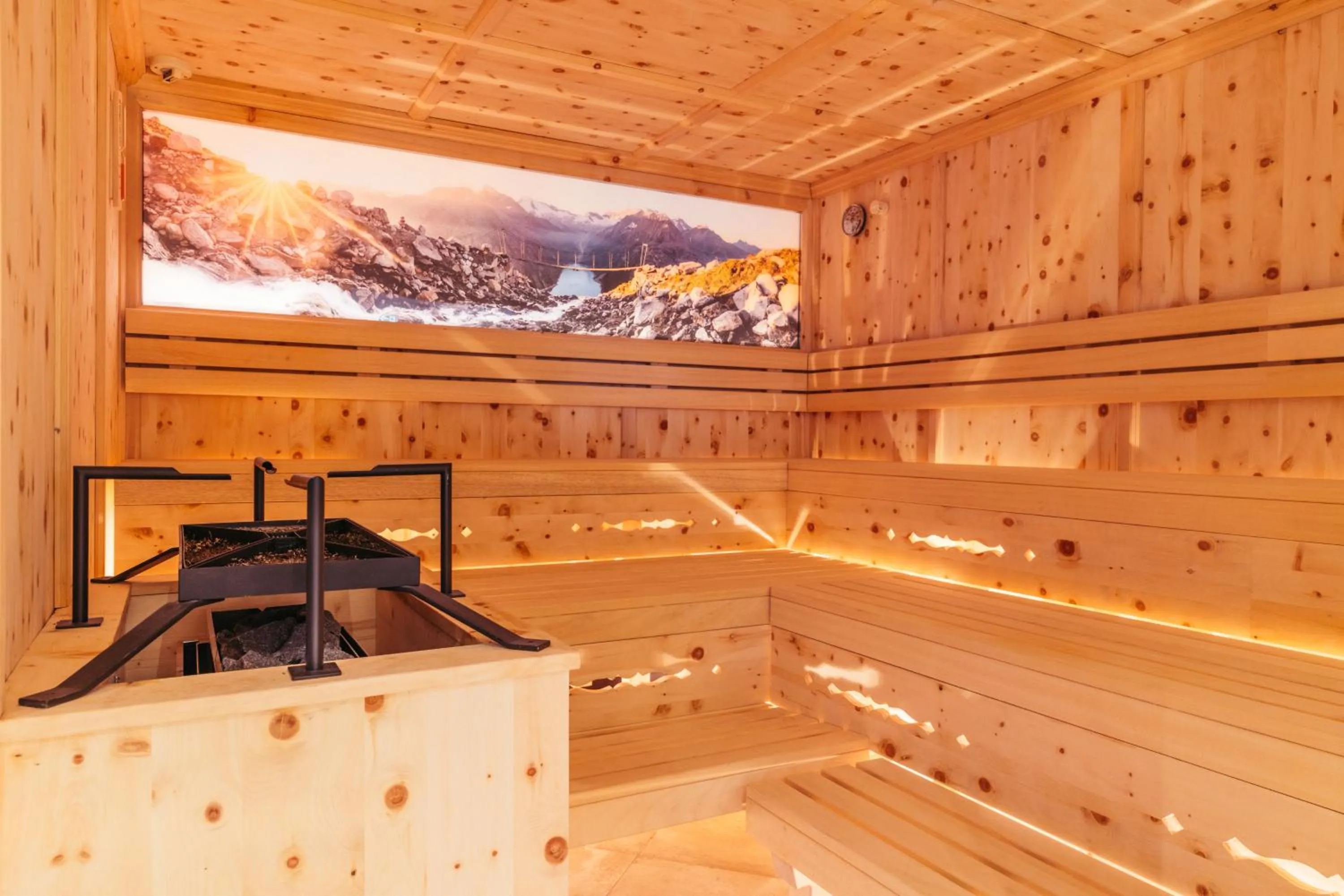 Sauna in Hotel Neuhintertux 4 Sterne superior