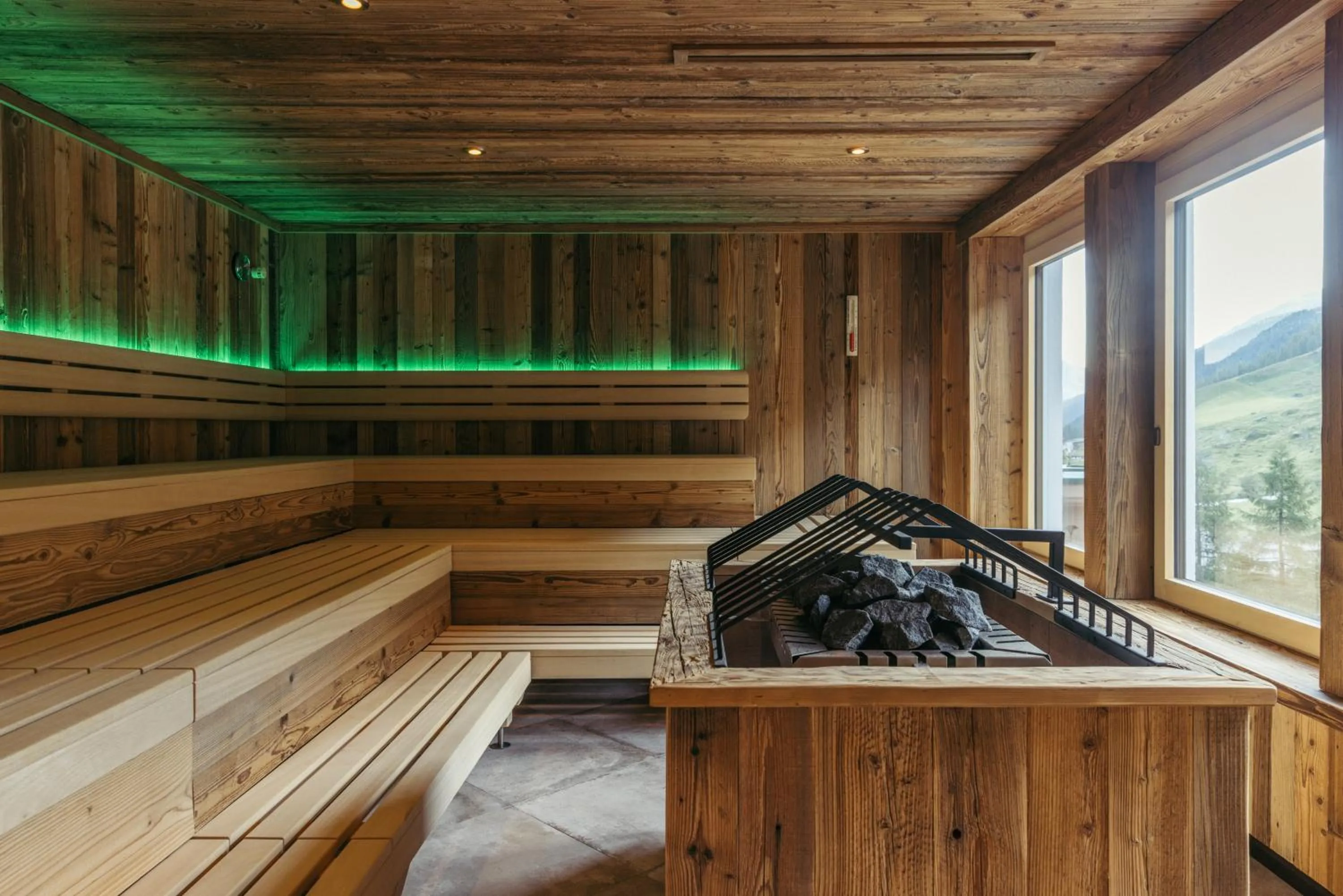 Sauna in Hotel Neuhintertux 4 Sterne superior