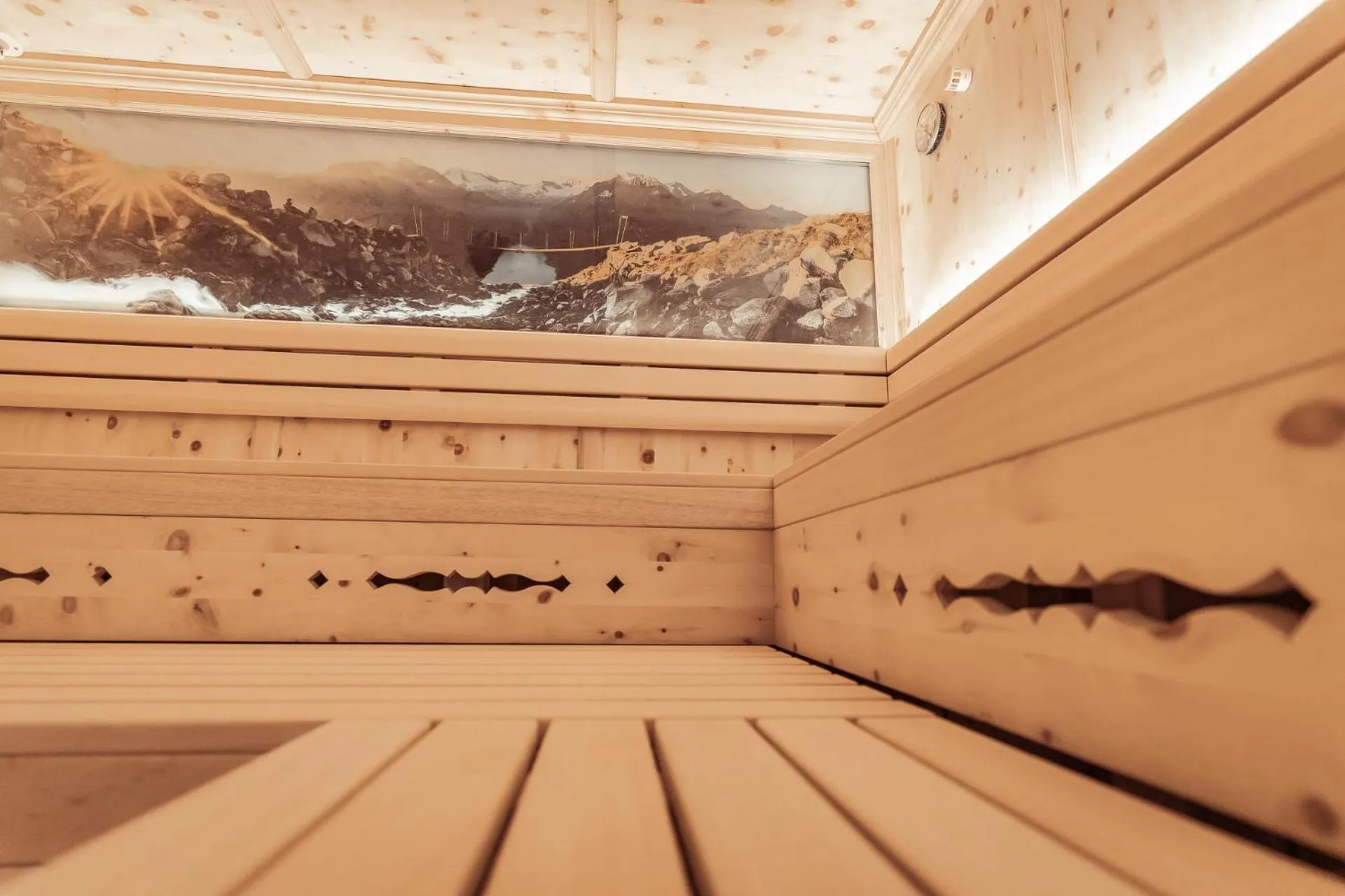 Sauna in Hotel Neuhintertux 4 Sterne superior