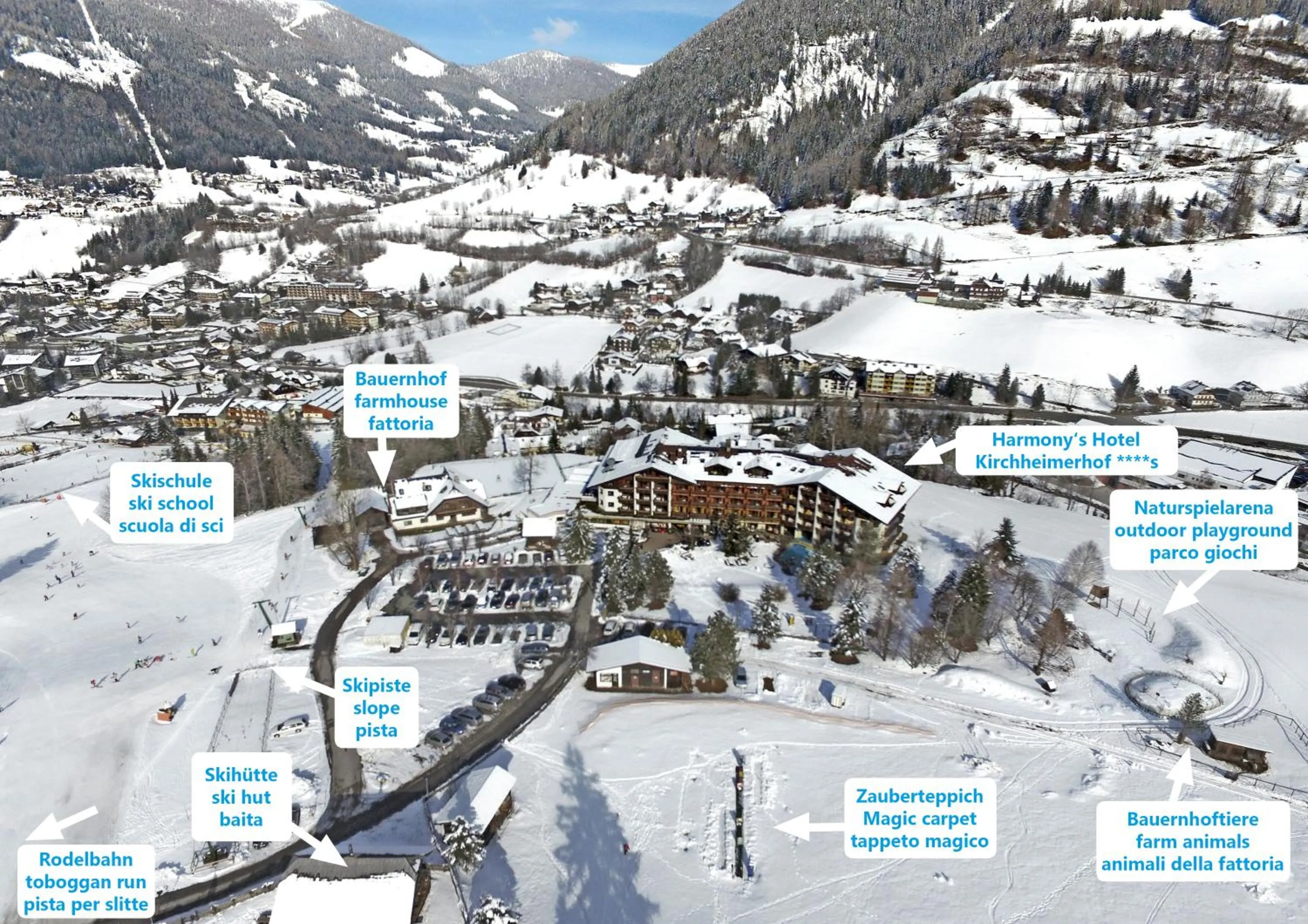 Natural landscape in Der Kirchheimerhof - Superior