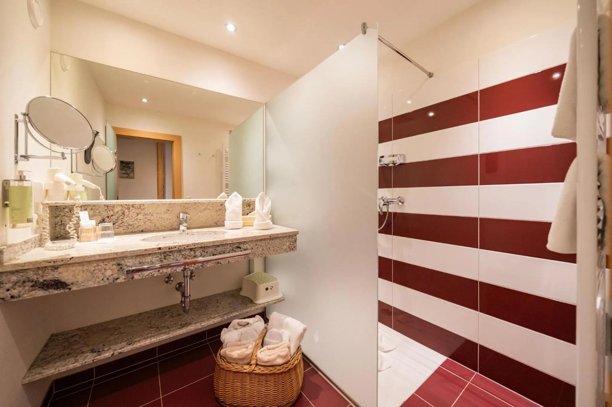 Bathroom in Der Kirchheimerhof - Superior