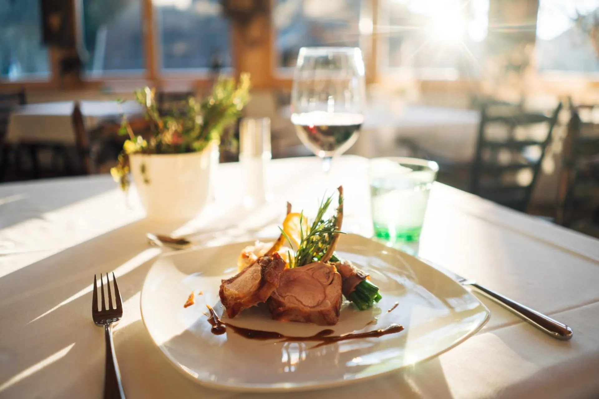 Restaurant/places to eat in Der Kirchheimerhof - Superior