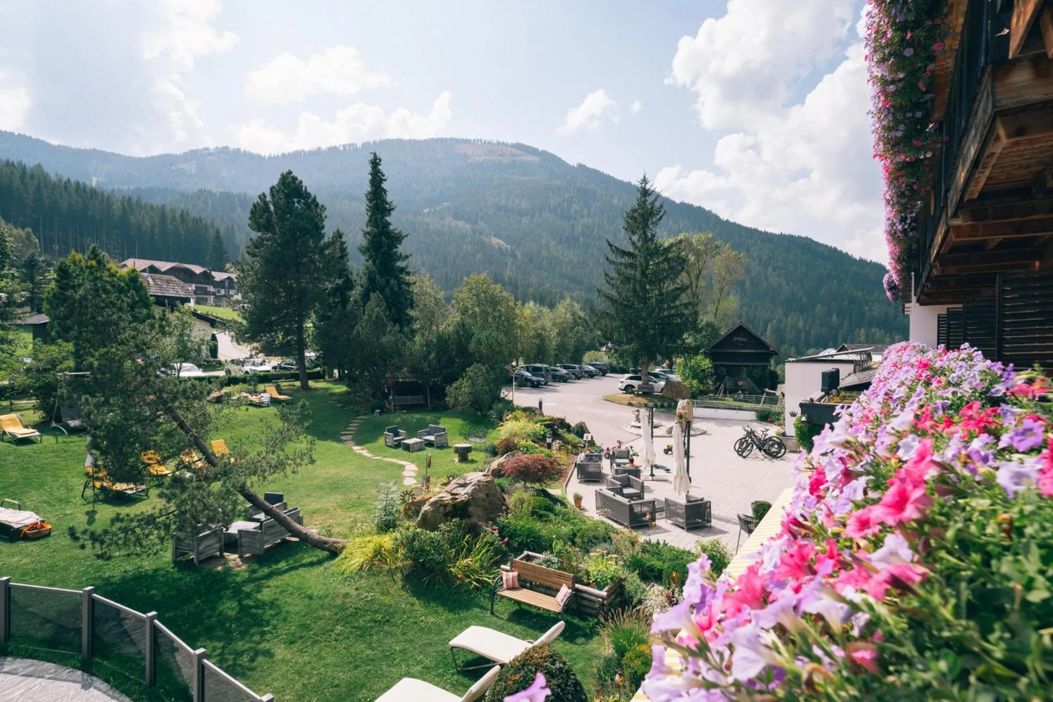 Mountain view in Der Kirchheimerhof - Superior