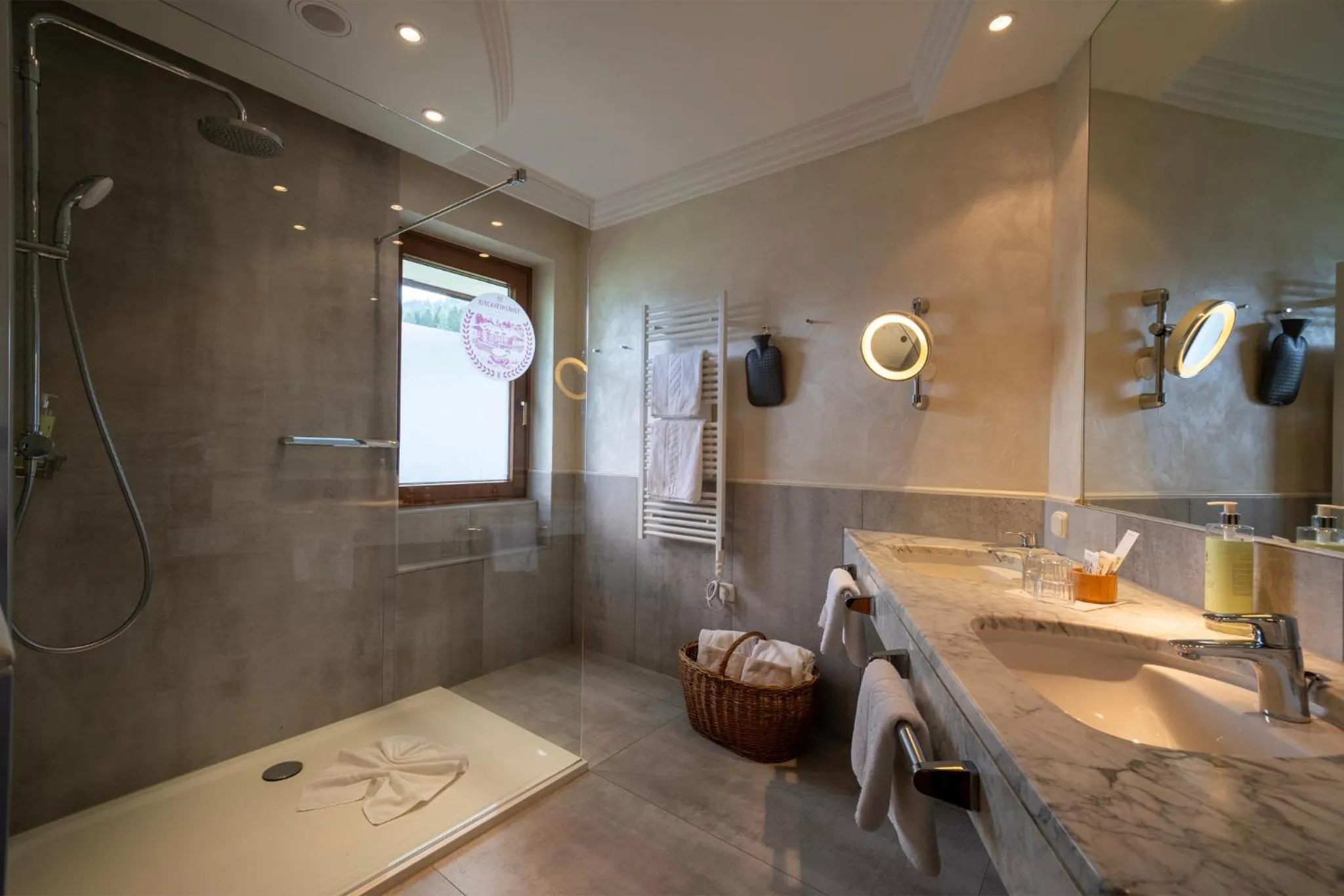 Bathroom in Der Kirchheimerhof - Superior