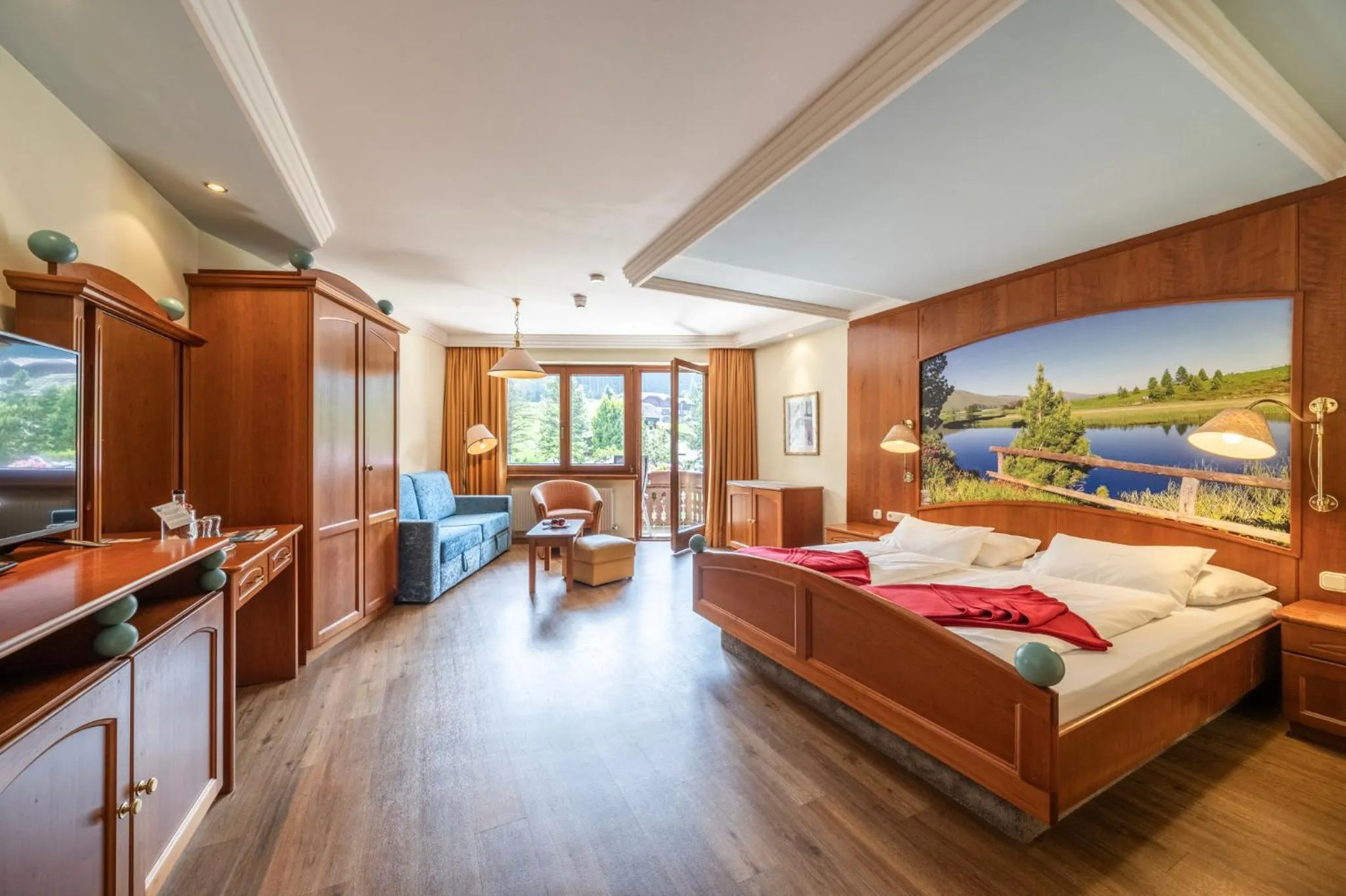 Photo of the whole room, Bed in Der Kirchheimerhof - Superior