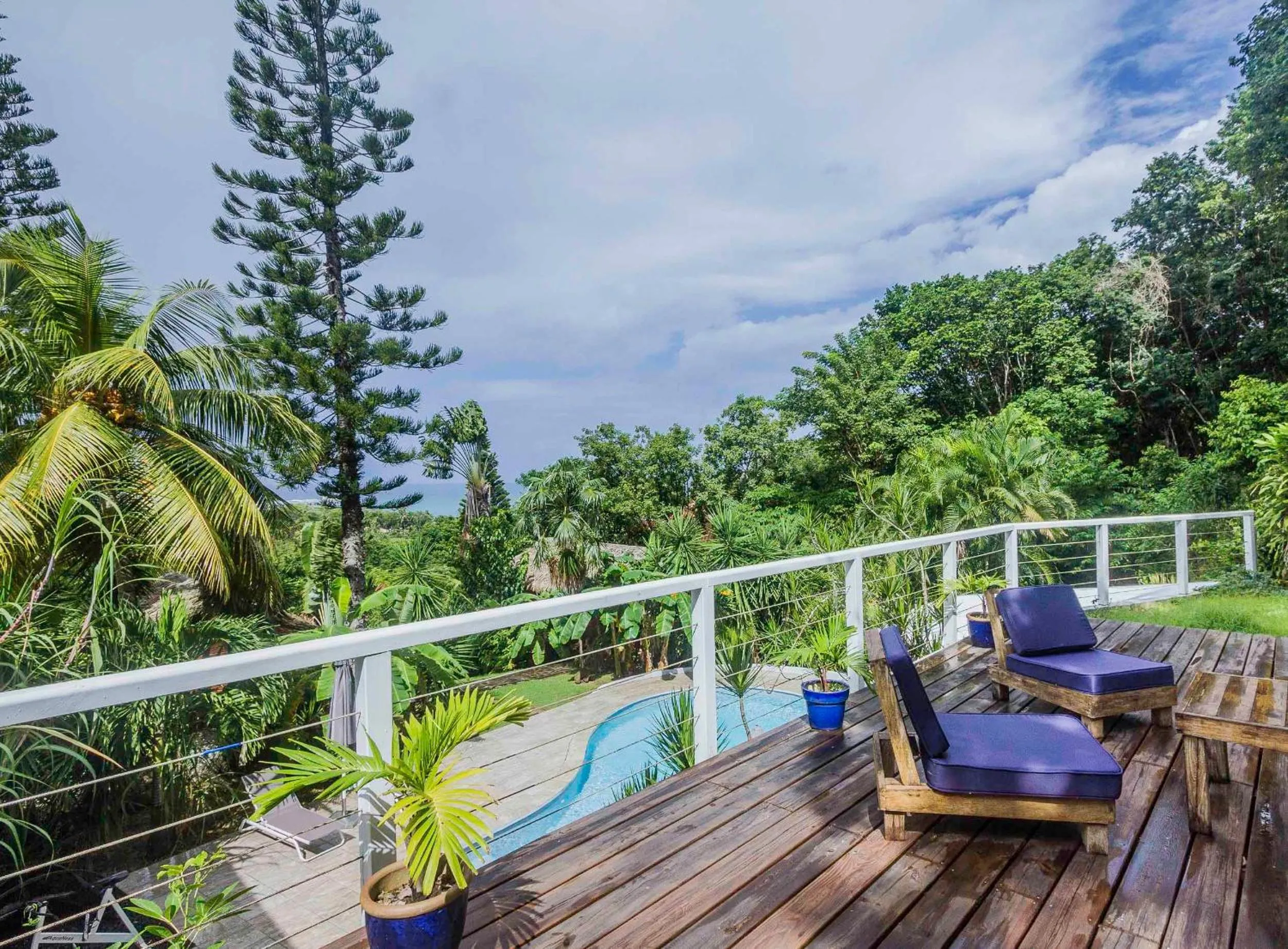 Natural landscape in Carre Royal