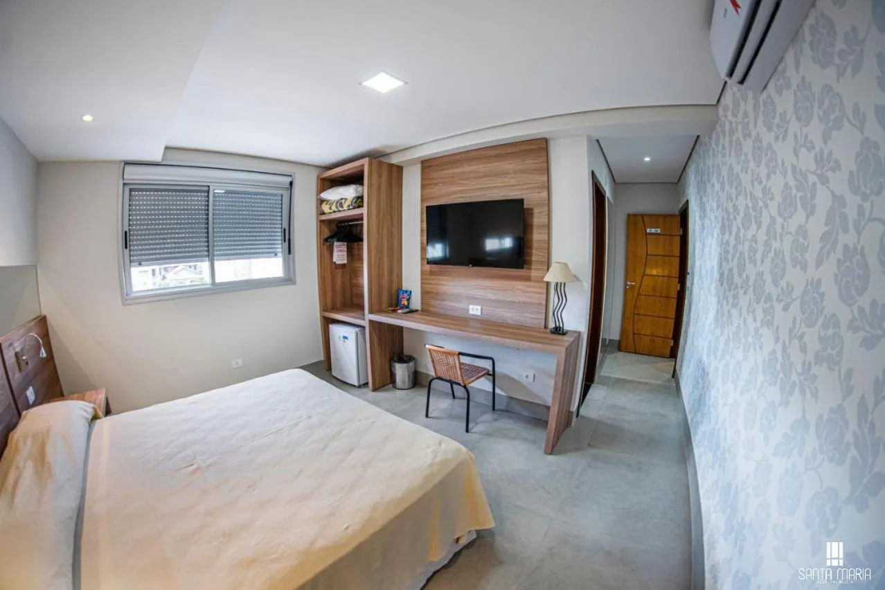 Bed in Hotel Santa Maria by RB Hotelaria