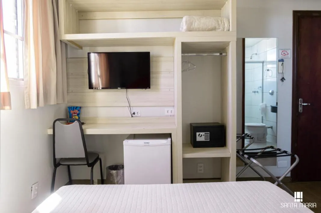 Bed in Hotel Santa Maria by RB Hotelaria