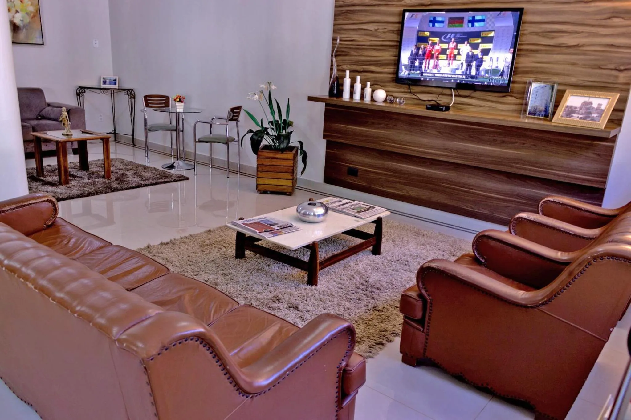 Lobby or reception in Hotel Santa Maria by RB Hotelaria