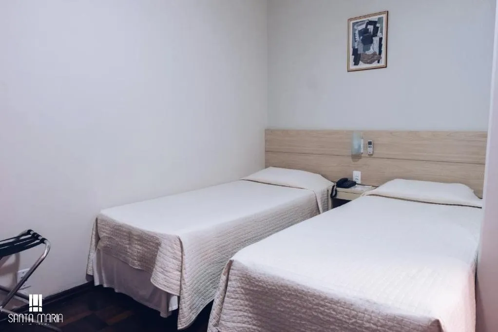 Bed in Hotel Santa Maria by RB Hotelaria