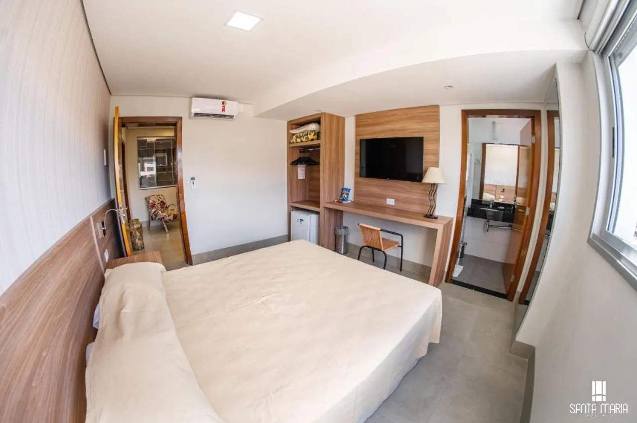 Bed in Hotel Santa Maria by RB Hotelaria